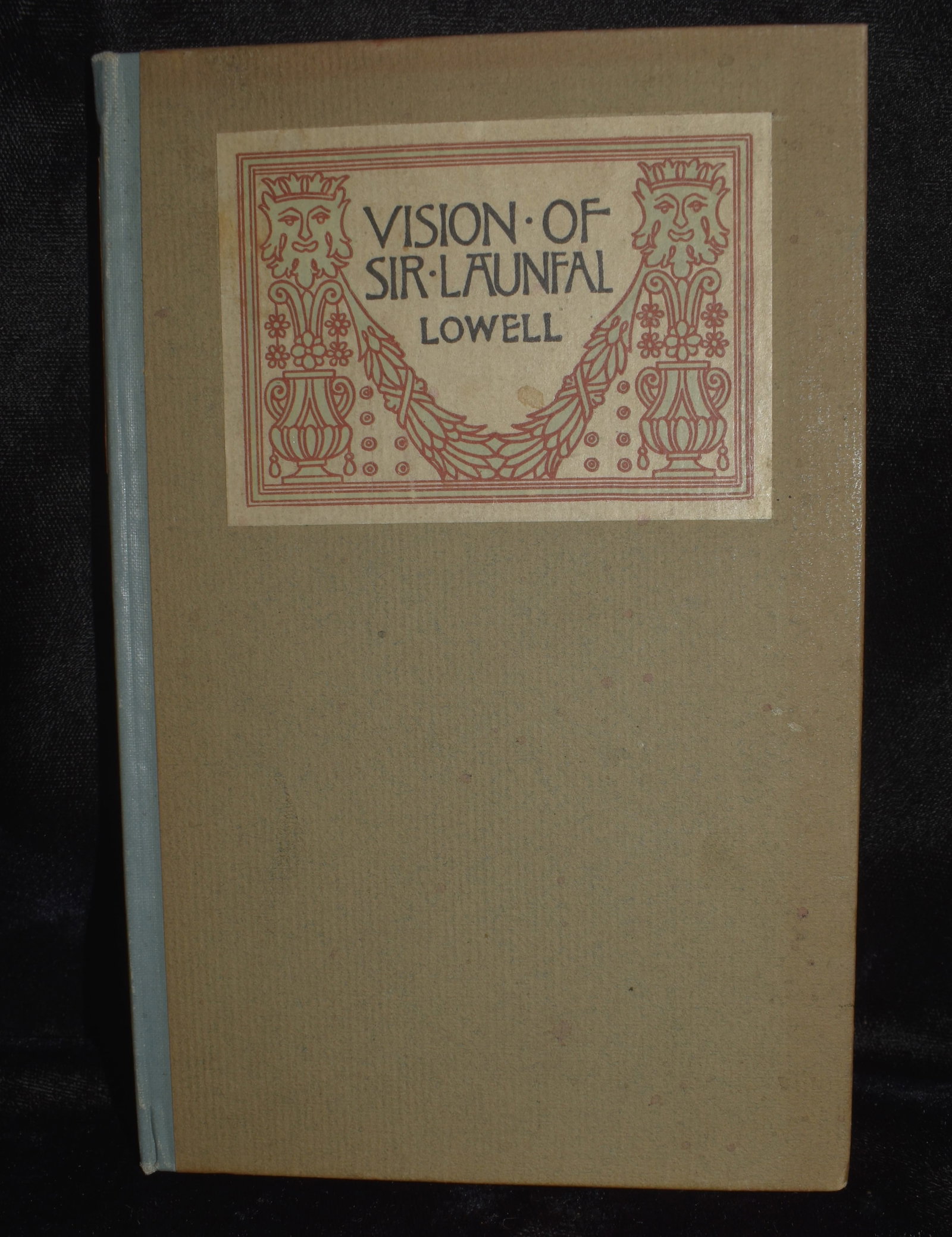 The Vision of Sir Launfal by James Russell Lowell - circa 1900 Poetry: The Vision of Sir Launfal by James Russell Lowell. Published by Thomas Y. Crowell & Co., New York. No date - Late 1800's to early 1900's. Very good condition hardback. Poetry book.
