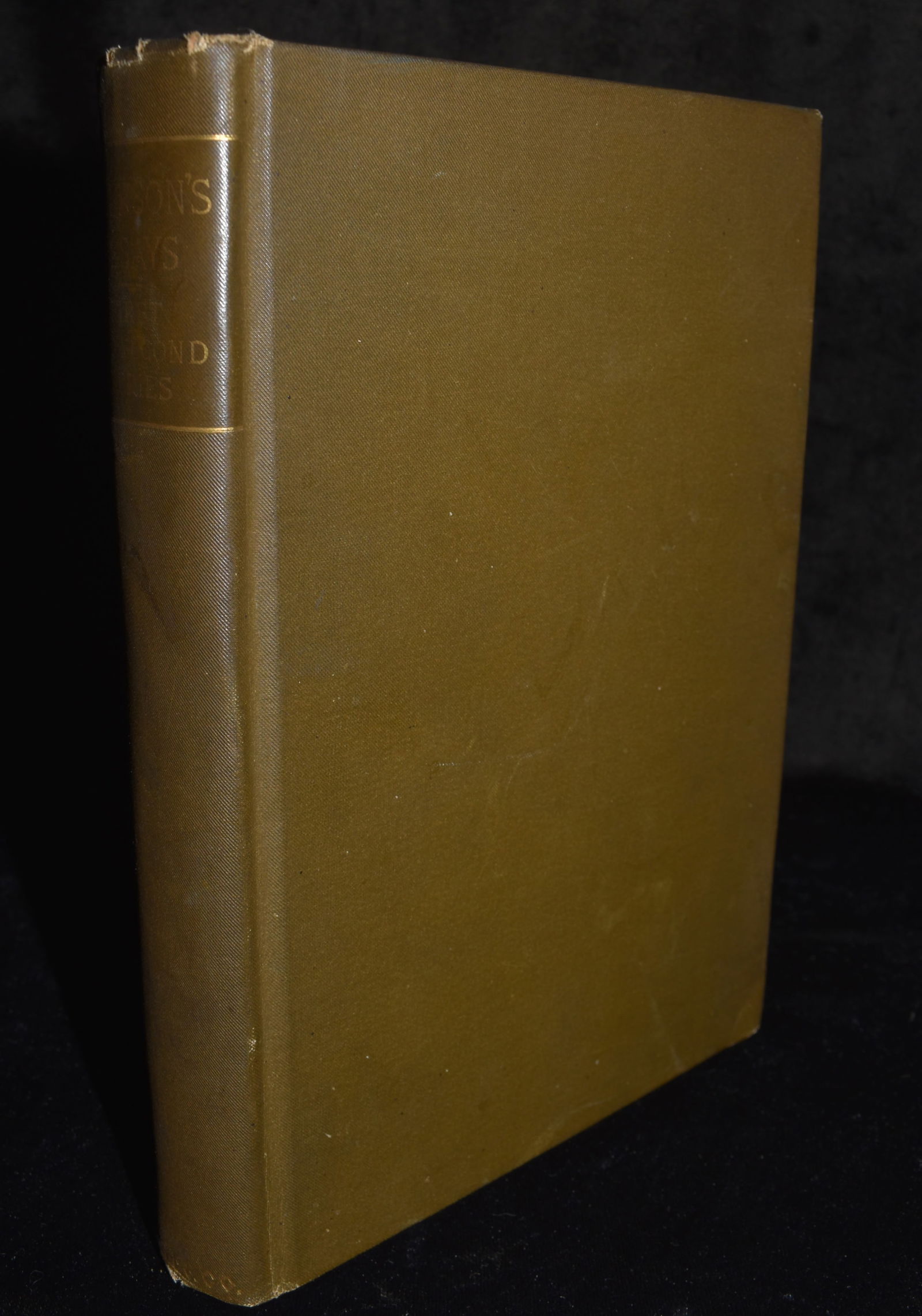 1885 Essays: First Series AND Second Series by Ralph Waldo Emerson (1 of 8)