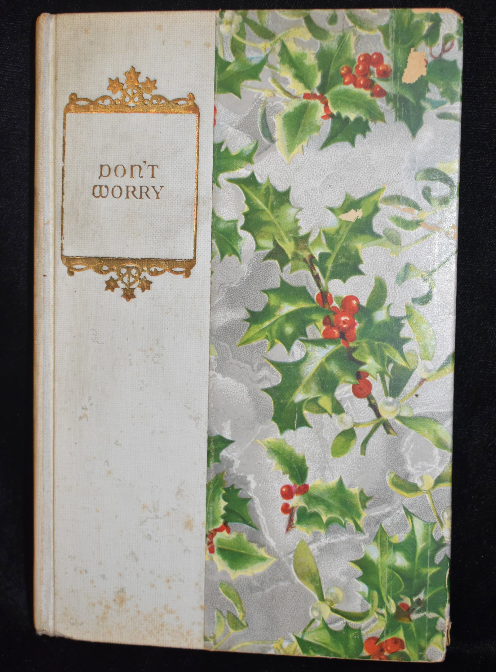 1890's Don't Worry by the Author of a Country Parson 1st Edition: Don't Worry by the Author of a Country Parson. Published by Caldwell, New York 1890's. 1st Edition. A quite rare and not reproduced hardback book. Worldcat thinks it was produced in the 1890's. It has