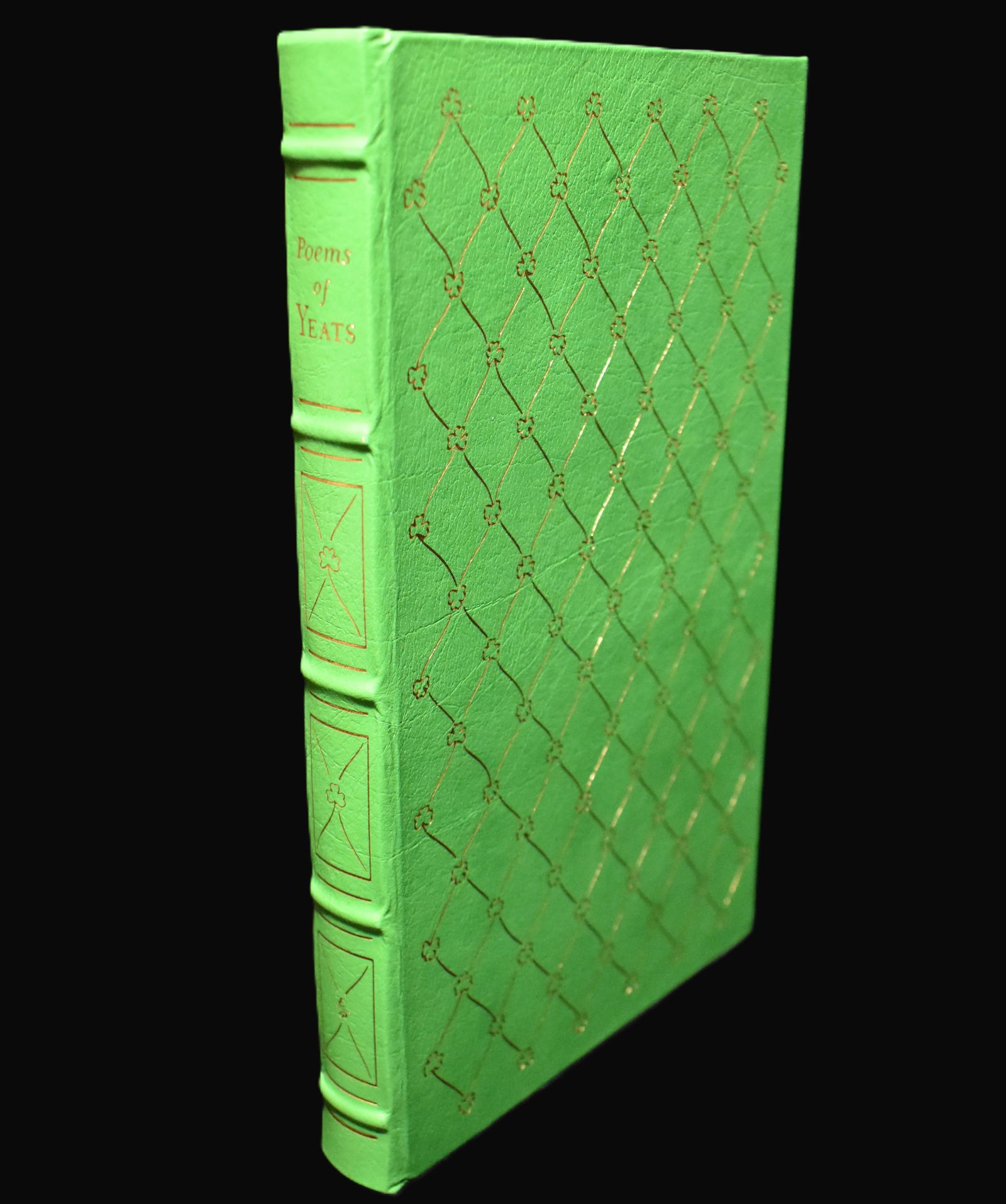 The Poems of W. B. Yeats by William Butler Yeats - 1976 Full Leather Hardback by Easton Press: The Poems of W. B. Yeats by William Butler Yeats (Introduction by William York Tindall). Published by The Easton Press, 1976. Fine condition full leather hardback with gold gilt to cover and page edge