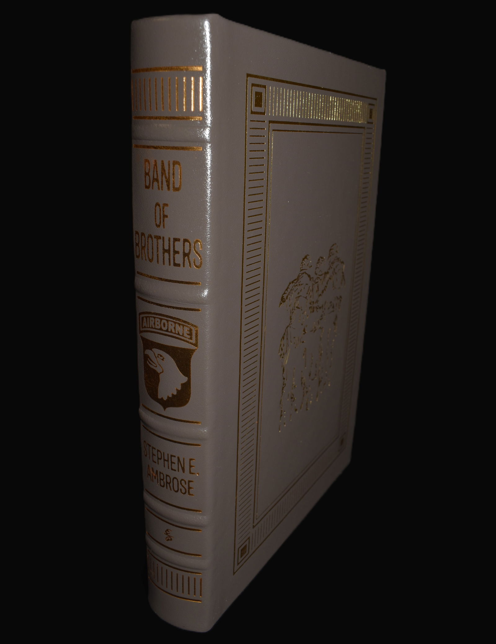 2001 BAND OF BROTHERS by Stephen E. Ambrose - Easton Press Full Leather Hardback - Like New (1 of 7)