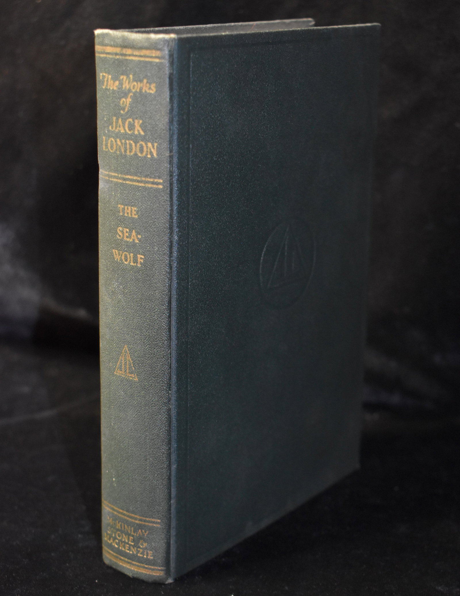 1915 The Sea-Wolf by Jack London: The Sea-Wolf by Jack London. Published by McKinlay, Stone & Mackenzie, New York, 1915. Very good condition hardback. Top left corner of the in front page has a stain to it. Other than that cover and b