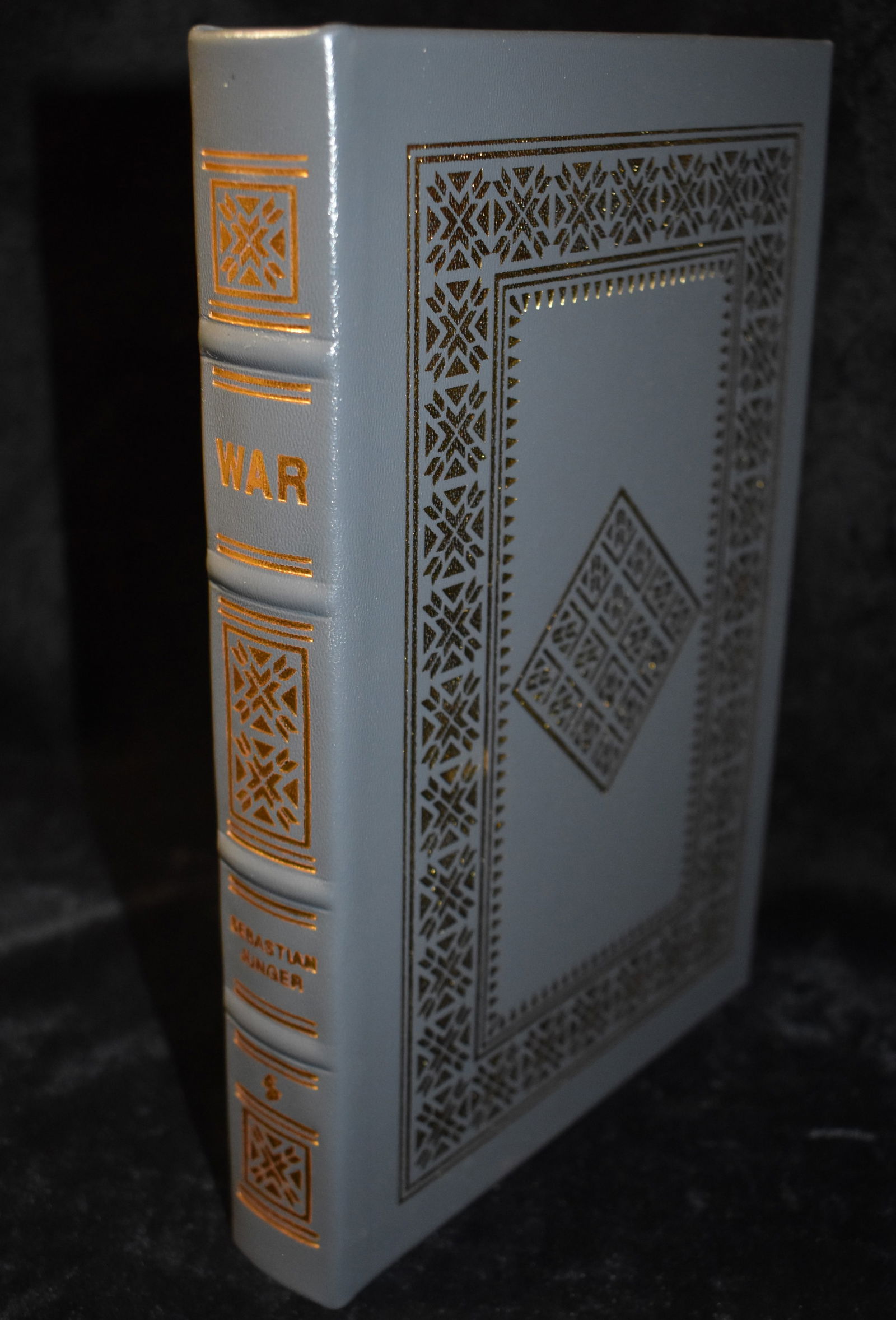 WAR by Sabastion Junger - 2018 Easton Press Full Leather Hardback (1 of 7)