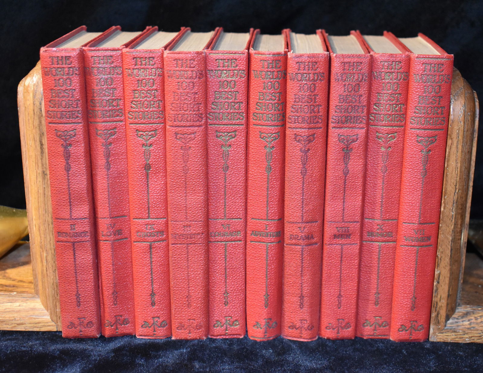 1927 The World's One Hundred Best Short Stories by Grant Overton 1st Edition (1 of 8)