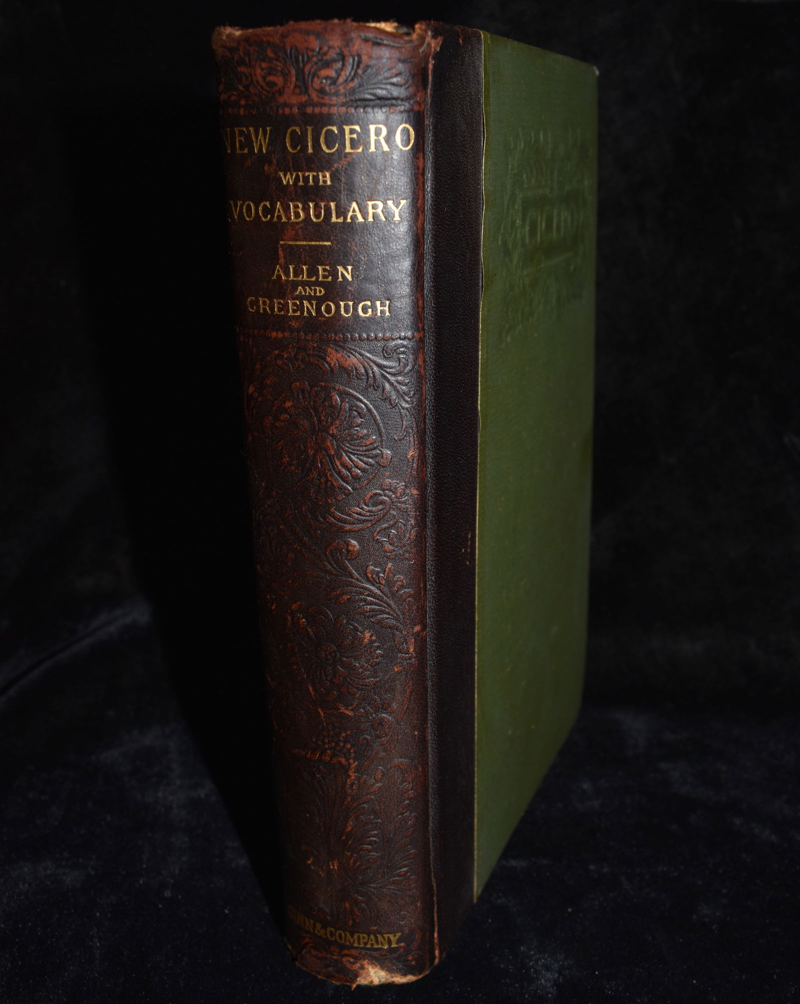 1905 Select Orations and Letters of Cicero by J. B. Greenough: Select orations and letters of Cicero Allen and Greenough's edition revised by J. B. Greenough and G. L. Kittredge with a Special Vocabulary by Marcus Tullius Cicero. Published by Ginn & Company., 190