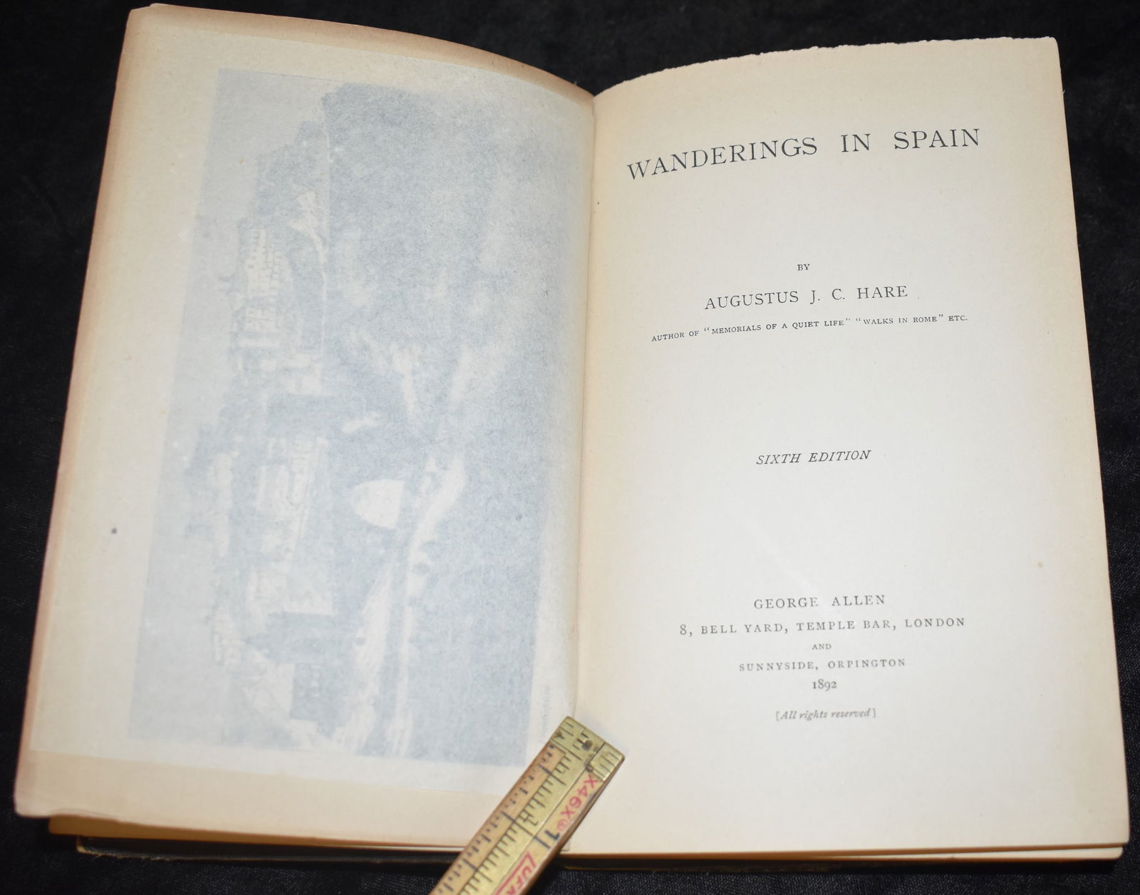 1892 Wanderings in Spain by Augustus Hare (1 of 5)