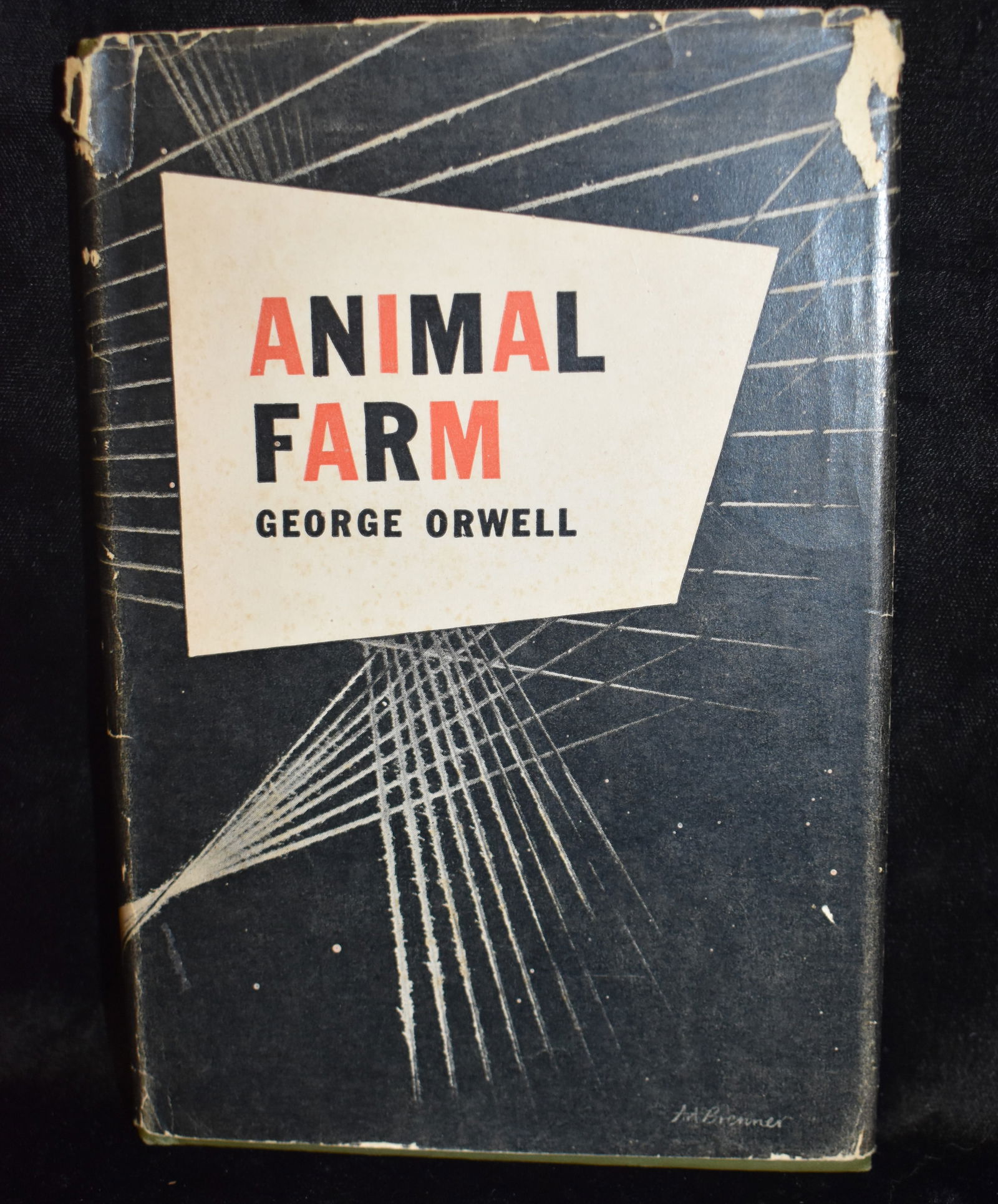 1946 Animal Farm by George Orwell - Excellent condition hardback.: Animal Farm by George Orwell. Published by Harcourt, Brace and Company, 1946. Excellent condition hardback with dust cover.