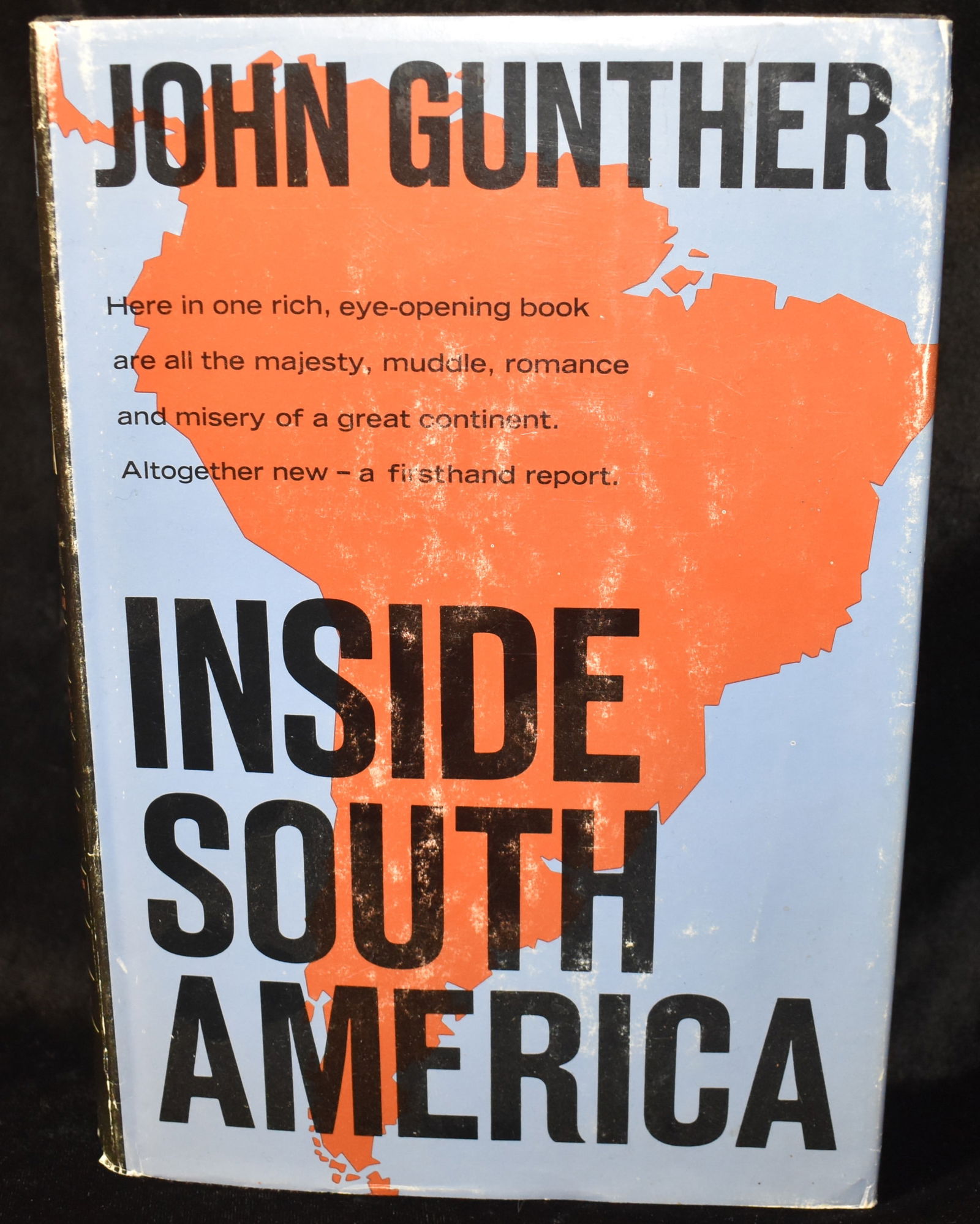 1966 Inside South America by John Gunther 1st Edition: Inside South America by Gunther, John. Published by Harper & Row Publishers, New York, NY, 1966. 1st Edition. Excellent condition hardback with its dust cover.
