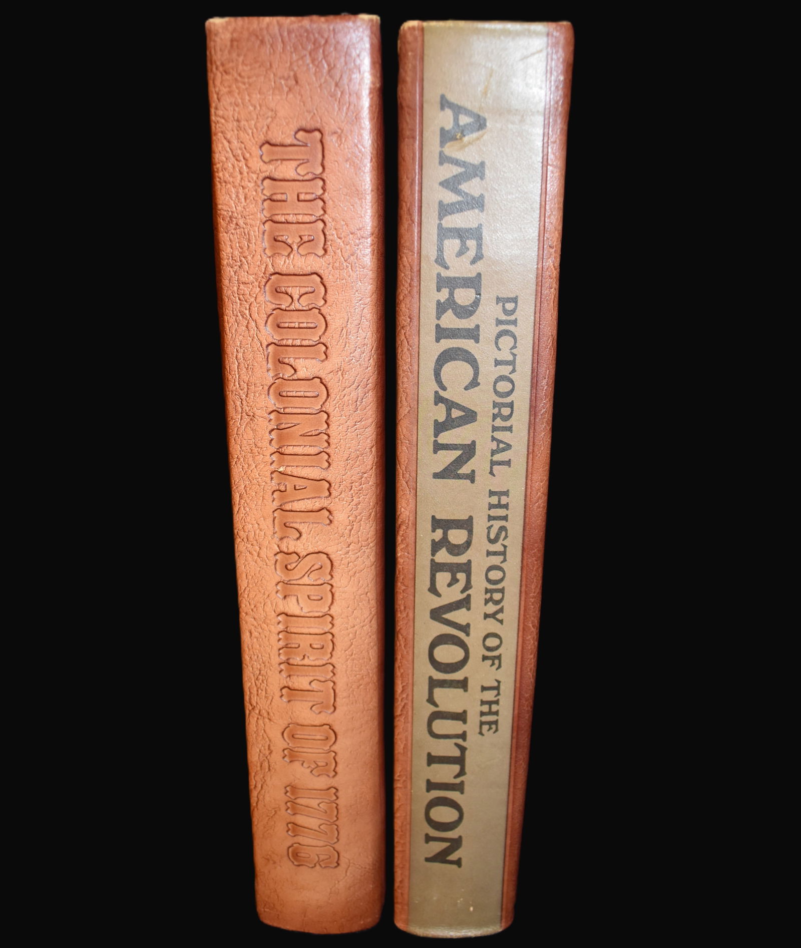 1973 Pictorial History of the American Revolution by Rupert Furneaux & The Colonial Spirit of '76: Pictorial History of the American Revolution by Rupert Furneaux. Published by J.G. Ferguson Publishing Company, Chicago, ILL. 1973 & The People of the Revolution The Colonial Spirit of '76 by Davod C.