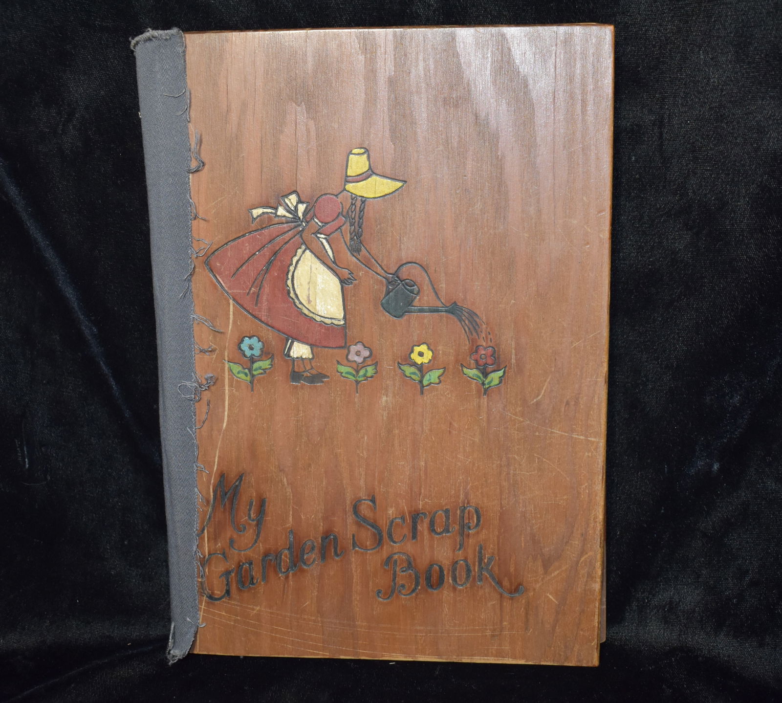 1800's Scrapbook Containing 1865 Illustrations of Gunn's Medical Flora as well as Medical Flora: or (1 of 7)