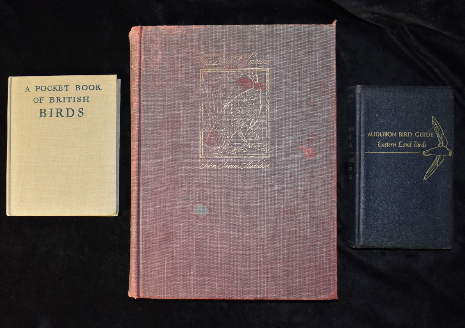1944 The Birds of America, 1942 POCKET BOOK of British Birds & 1946 Audubon Bird Guide (1 of 12)