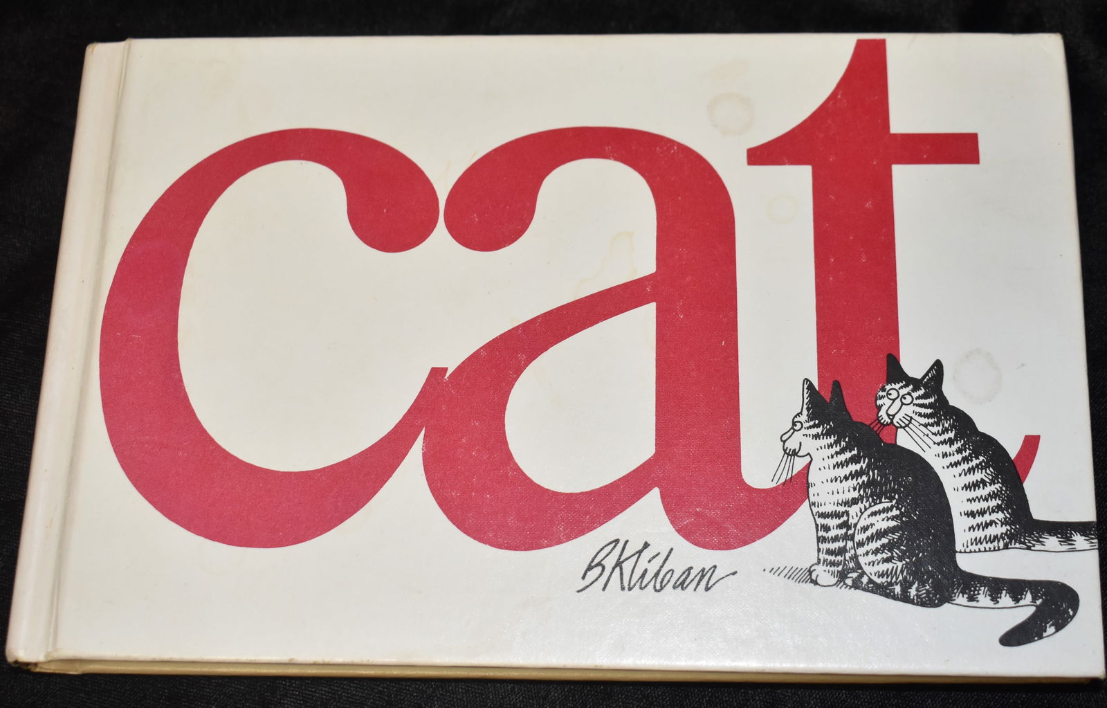 1st Edition CAT by B. Kliban 1976 1st Cloth Edition - Cartoon Art (1 of 8)