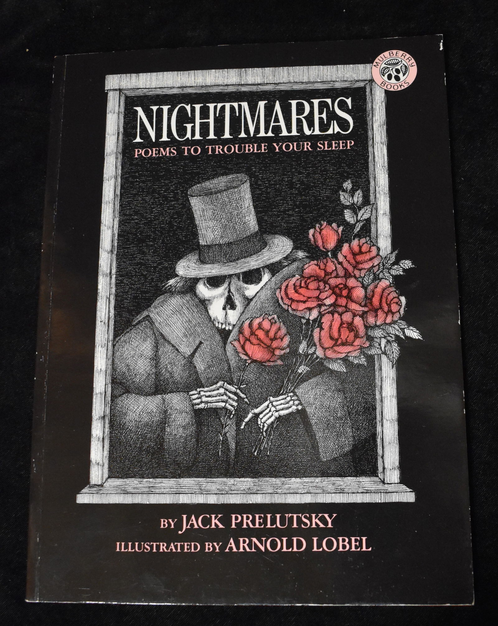 Nightmares: Poems to Trouble Your Sleep by Jack Prelutsky 1993: Nightmares: Poems to Trouble Your Sleep by Prelutsky, Jack. Published by Mulberry Books, 1993. Very good condition softback. Poetry book w/ cartoon art.