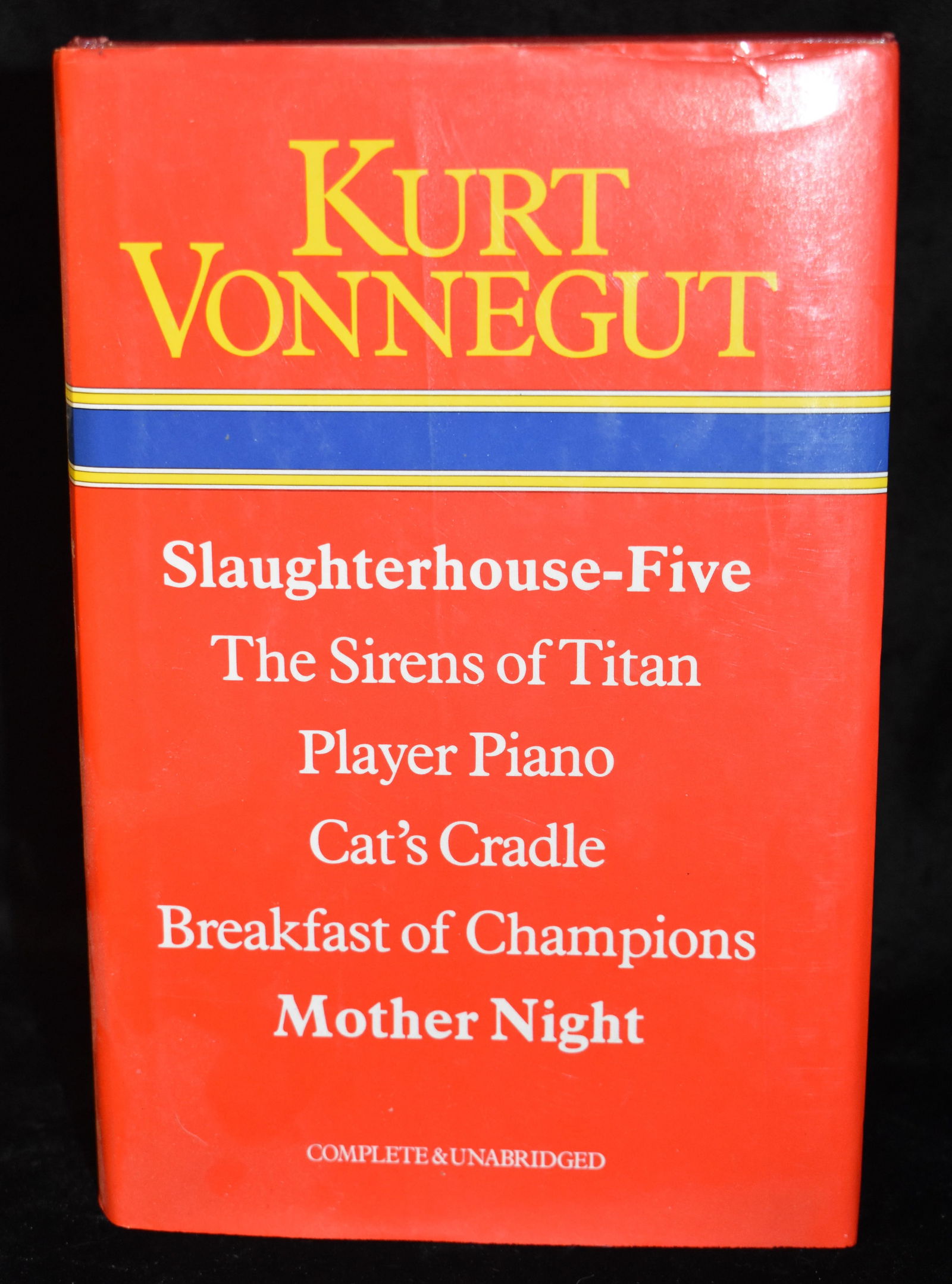 1980 Slaughterhouse-Five, The Sirens of Titan, Player Piano, Cat's Cradle, Breakfast of Champions, (1 of 6)