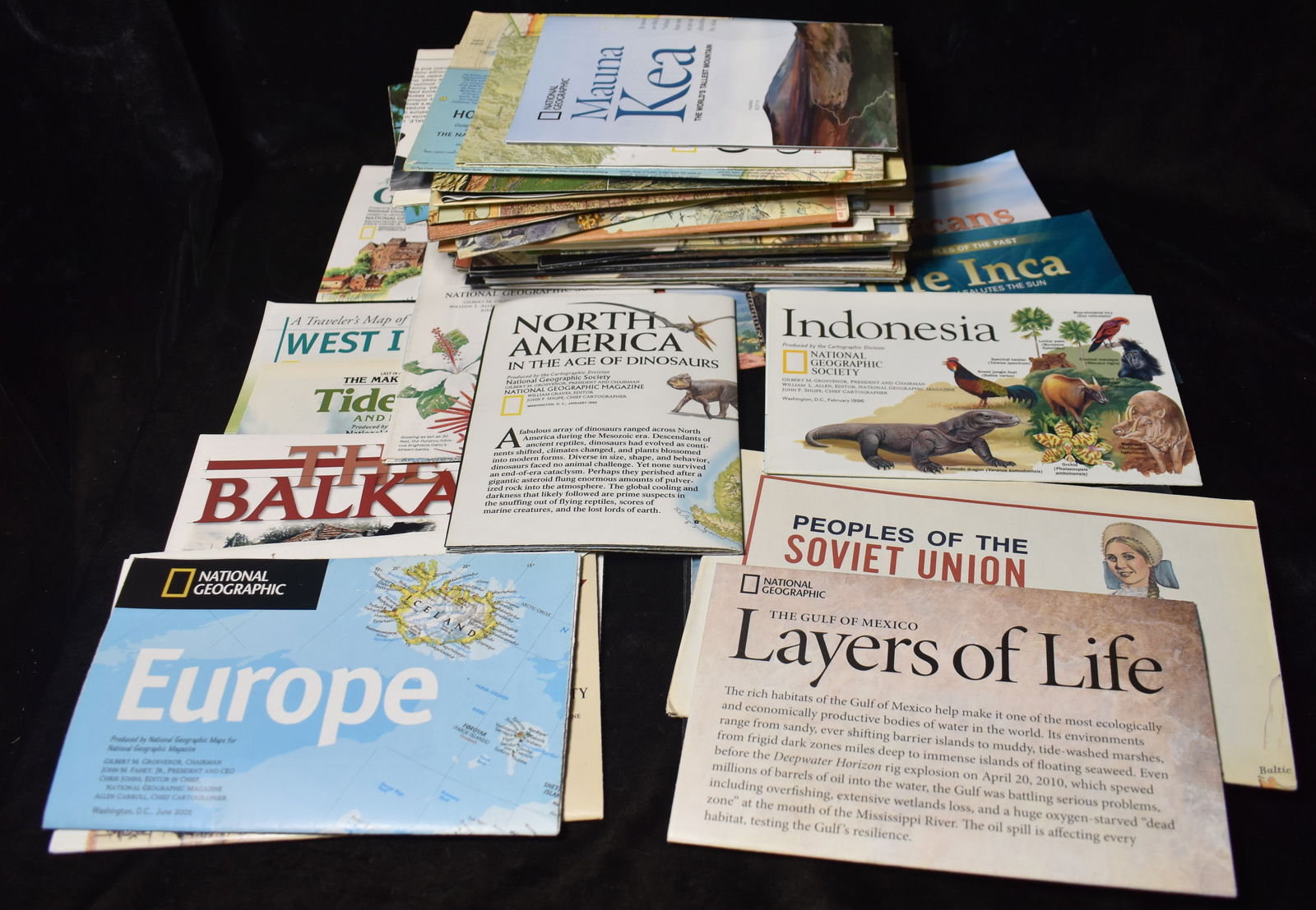 Over 60 Maps of Various Subjects by National Geographic (1 of 9)