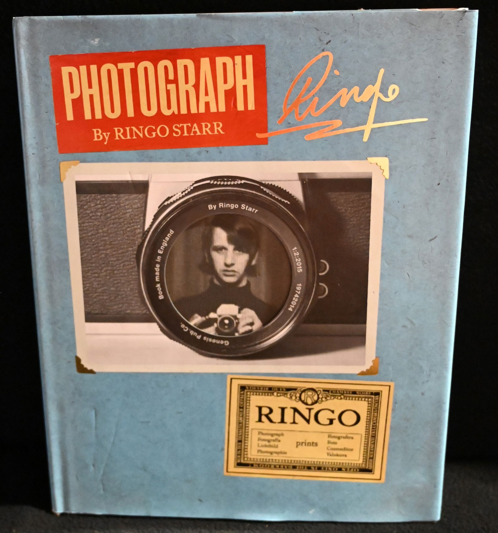 Photograph by Ringo Starr: Published by Genesis Publications 2015 Hardcover with dust cover in great condition. From behind the drums to behind the lens, in Photograph Ringo Starr opens his archives to share memories of his chi