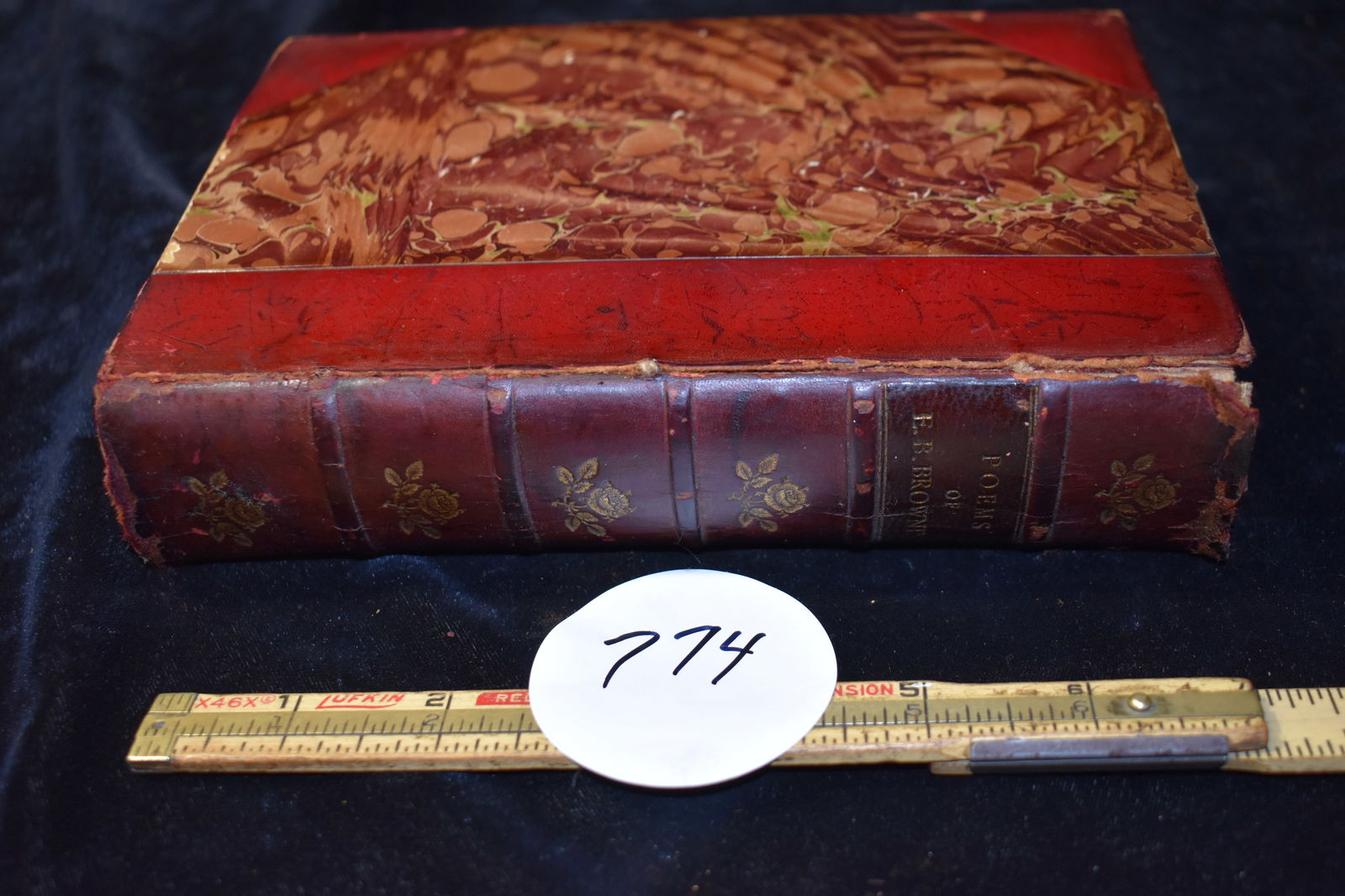 Circa 1850's The Poems Of Elizabeth Barrett Browning With Memoir (Albion Edition) - 10