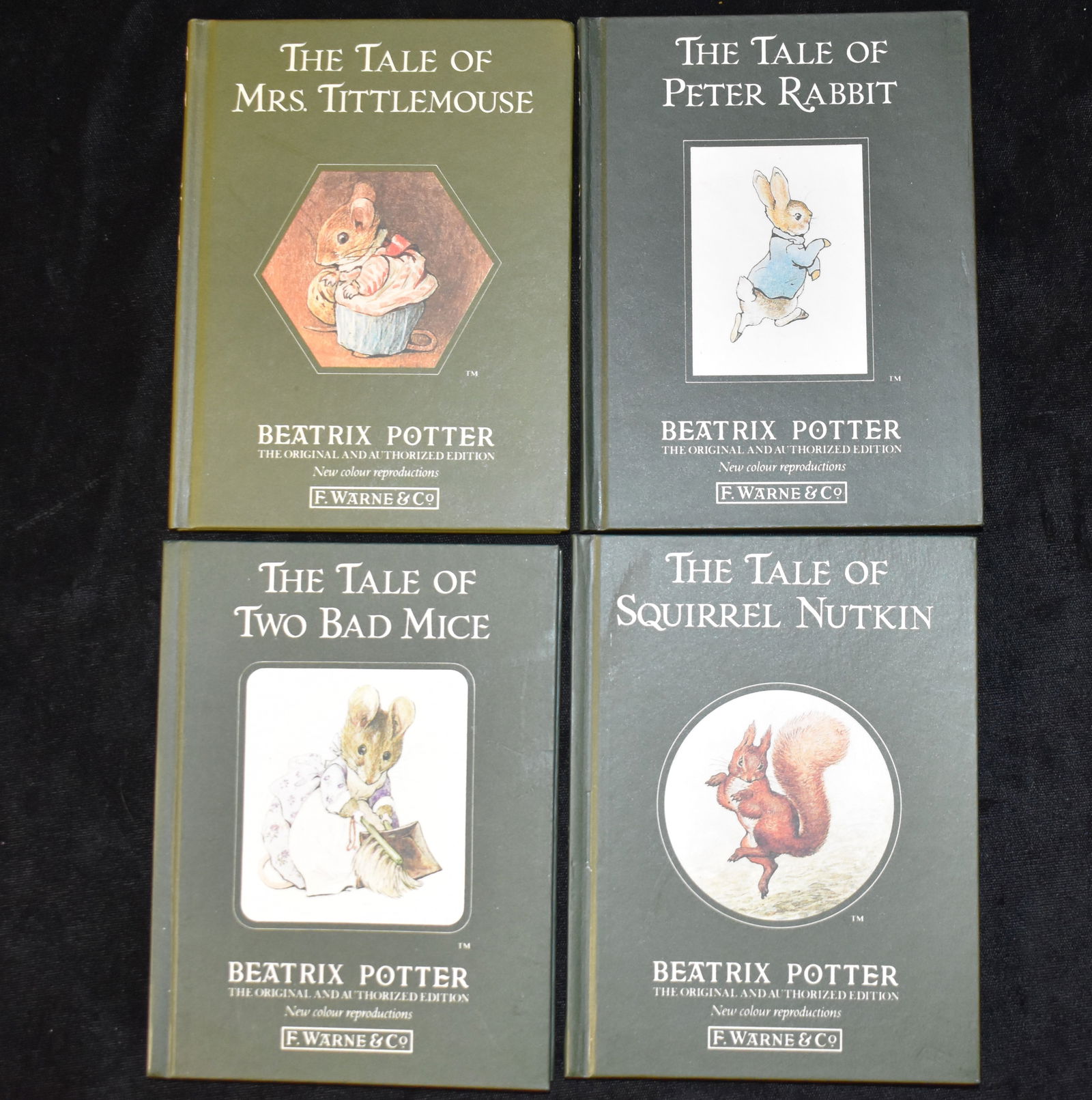 The Peter Rabbit Books - Four Book Set by Potter, Beatrix 1987 (1 of 6)