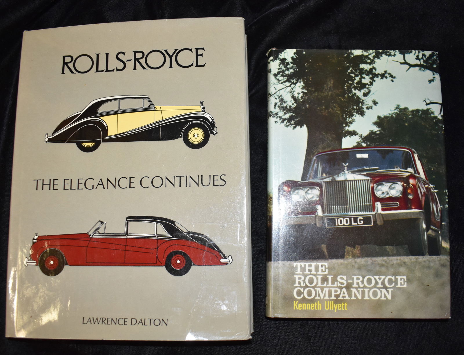 2 Vintage Rolls-Royce Hardback Books - The Rolls-Royce Companion & ROLLS-ROYCE The Elegance (1 of 10)