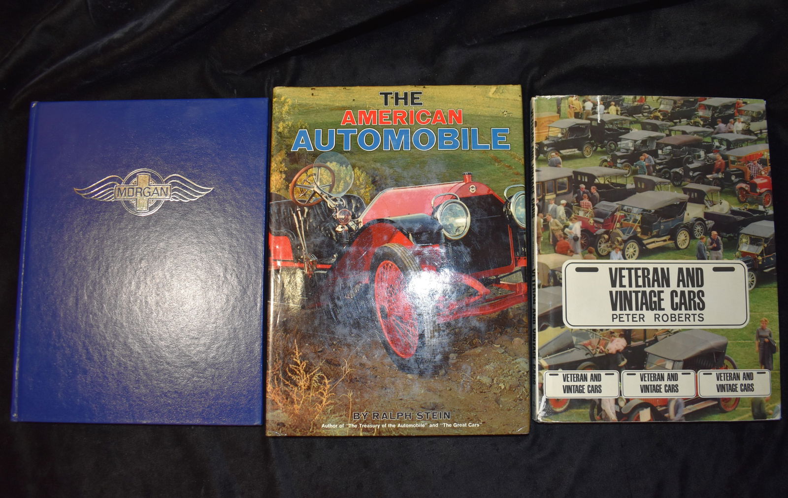 3 Vintage Hardback Books Old Collector Cars - Large Size Harbacks (1 of 11)
