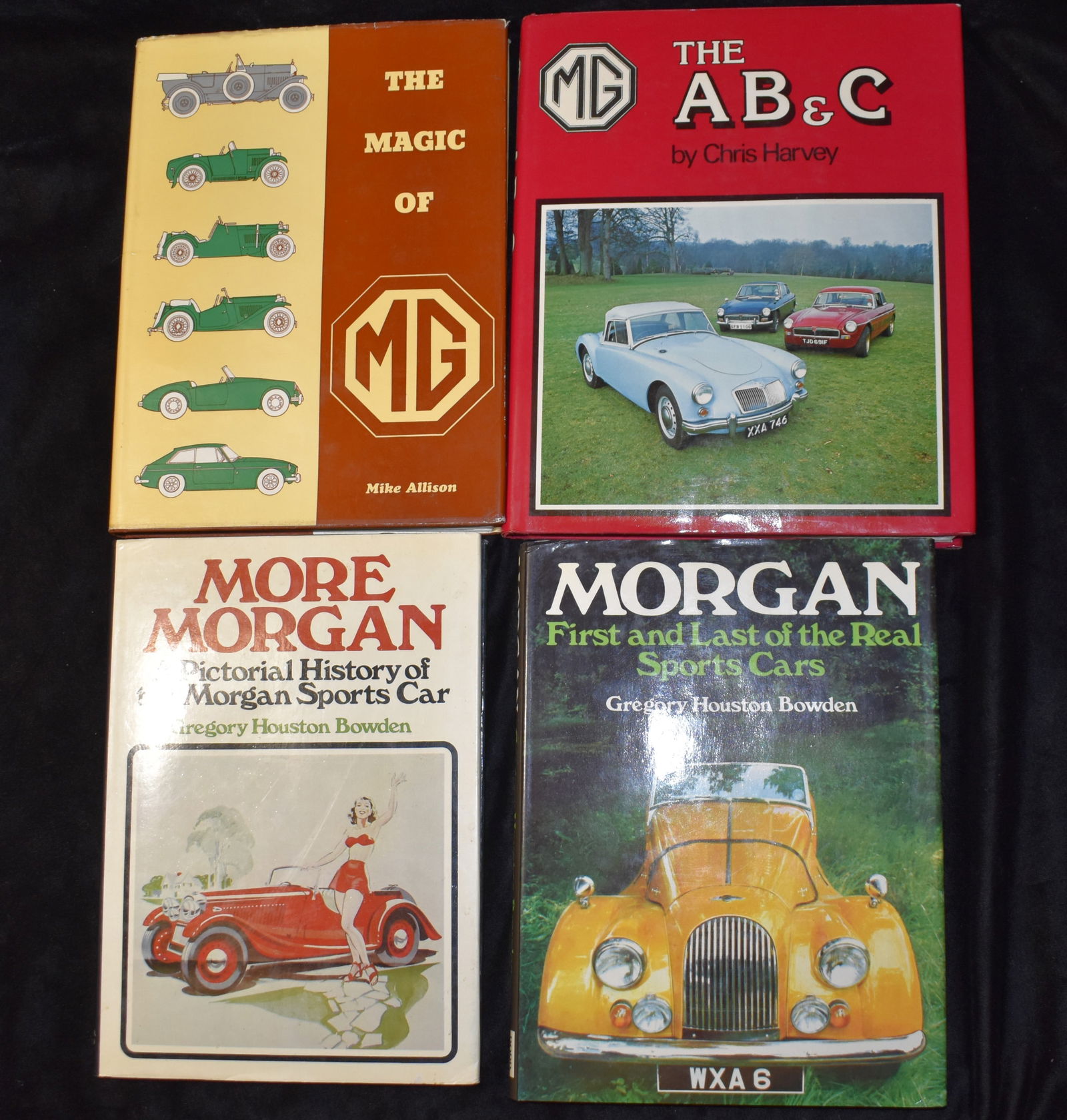 4 Vintage Hardback Books about the Morgan Sports Car (1 of 9)