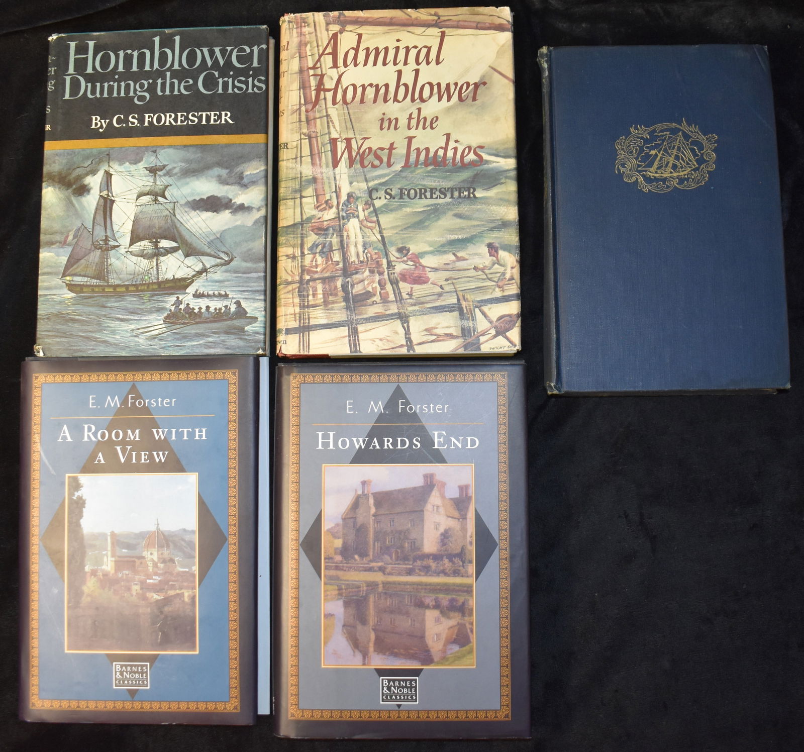 E. M. Forster 5 Books (One 1st Edition) - Lord Hornblower 1946, Hornblower During the Crisis 1967, (1 of 17)
