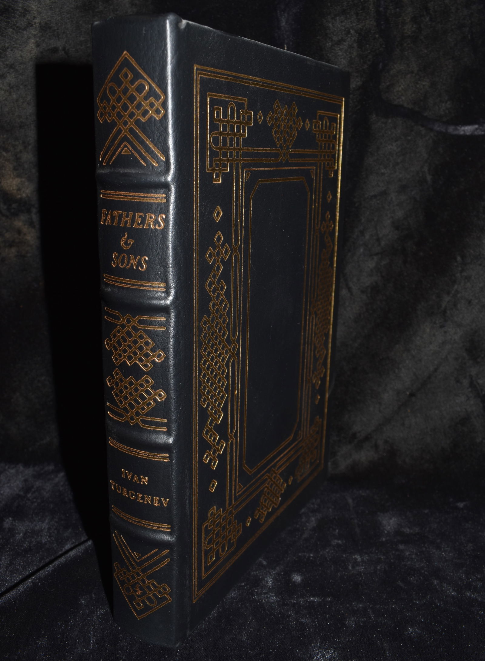Fathers and Sons by Ivan Turgenev - 1977 Full Leather Hardback by Easton Press: Fathers and Sons by Turgenev, Ivan. Published by Easton Press, 1977. Fine condition full leather hardback with gold gilt to cover and page edges. Collector's Edition. Easton Press books are known for