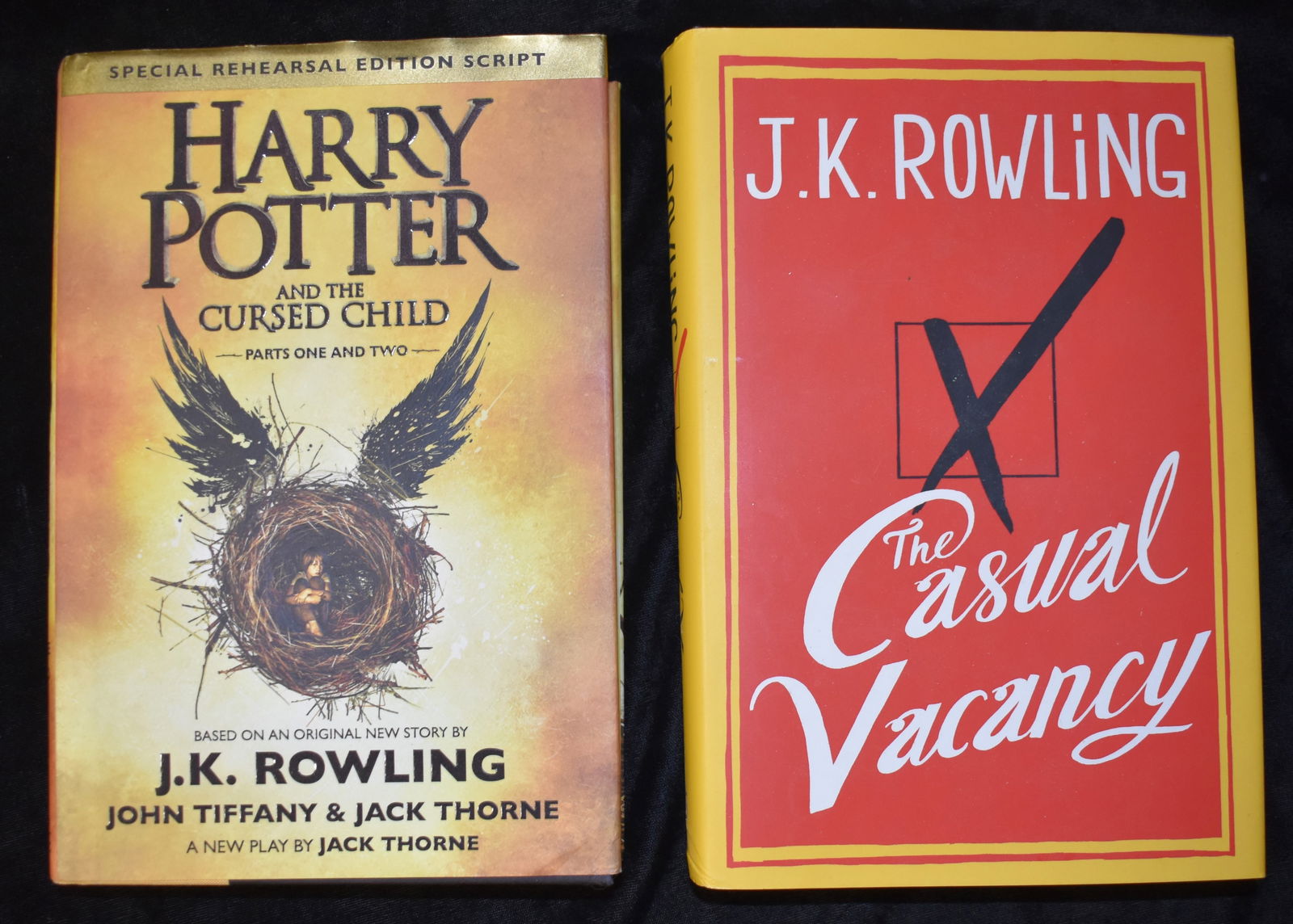 J.K. Rowling (2 1st Editions) - The Casual Vacancy 2012 & Harry Potter and the Cursed Child 2016 (1 of 11)