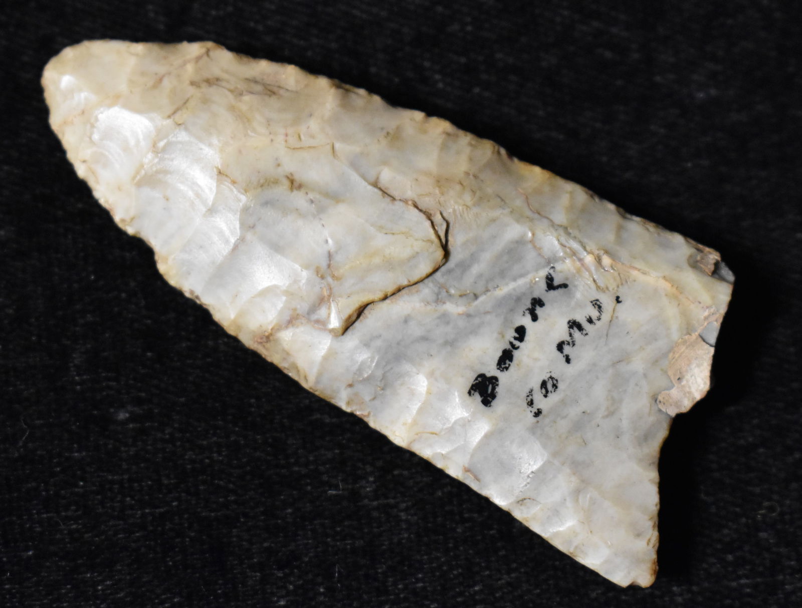 2 3/8" Mozarkite Clovis found in Boone County, Missouri (1 of 9)