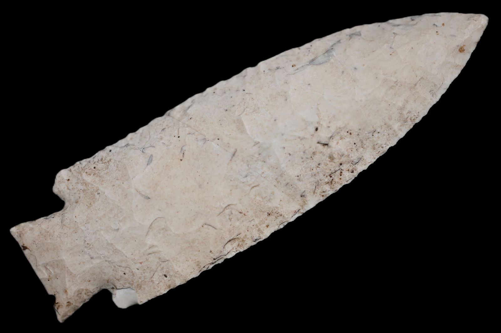 4 3/8" Hardin Arrowhead Found in Lincoln Co. Missouri Ryan Keele COA Ex: Donald Koehler, Matt Lay (1 of 7)