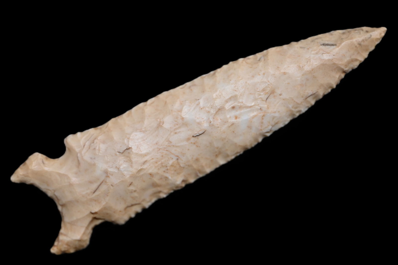 4 3/16" Graham Cave Found in Pettis Co. Missouri Keele & Roger's COA's Ex: Mark Curtis, Ray Arnet (1 of 8)