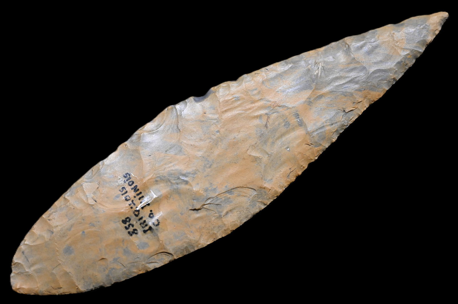 6 5/8" Lerma Knife Found in Iroquois Co. Illinois Ex: Townsend, Ray Arnett Collections Ryan Keele & (1 of 8)