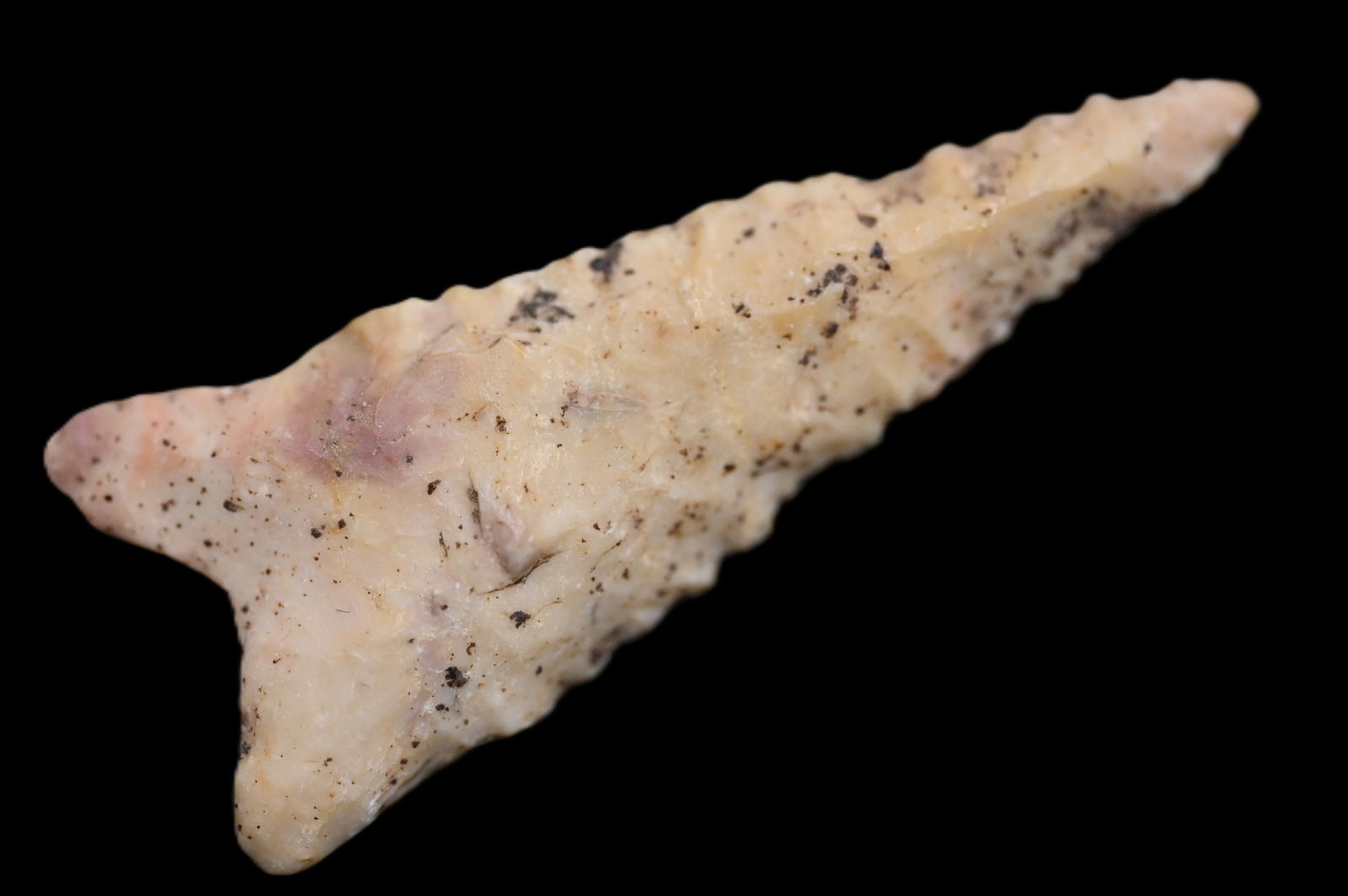 2" Dalton Arrowhead Found in Southern Missouri Ex: Walt McIntyre Collection. (1 of 6)