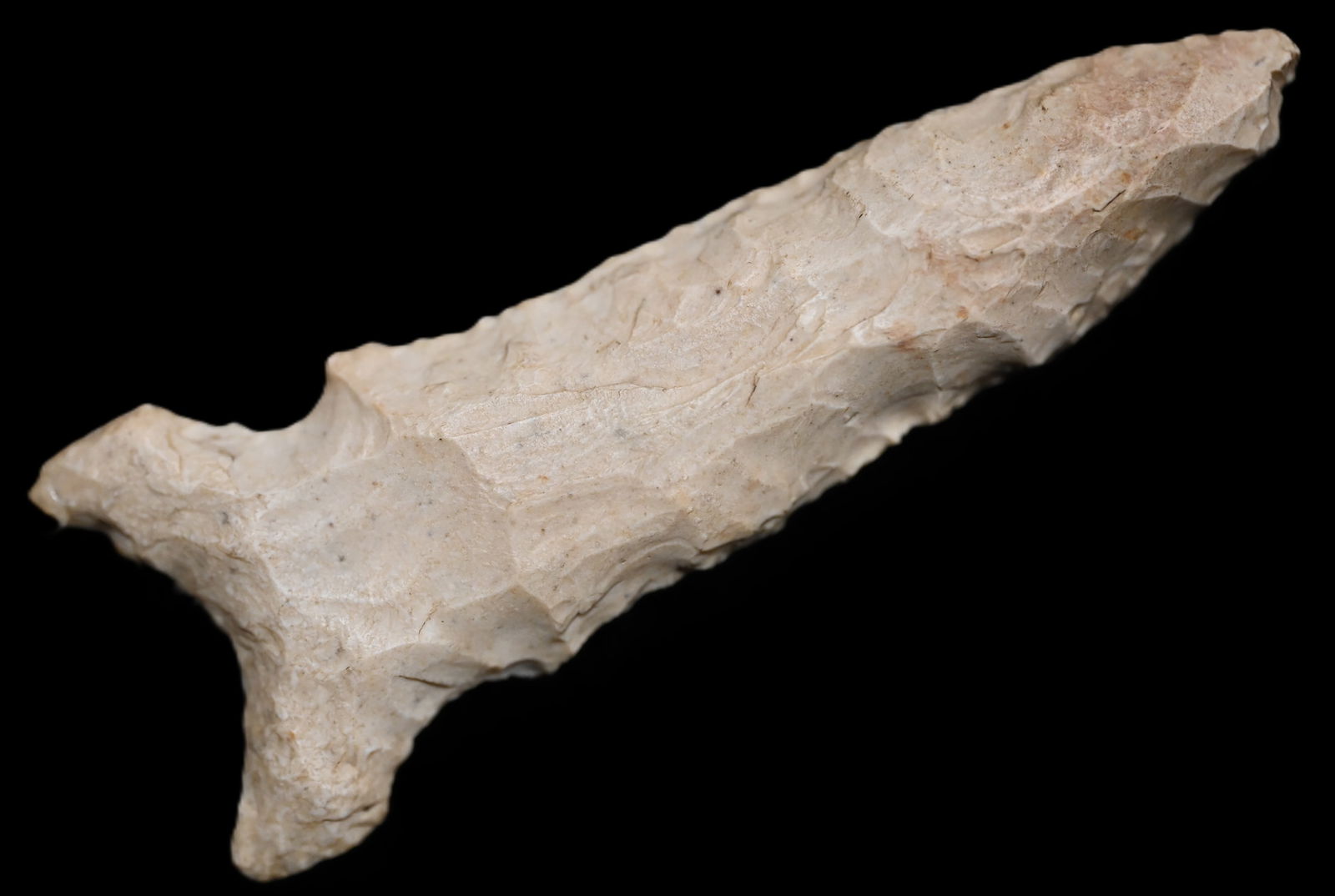 3 3/16" Graham Cave Found in Howard Co. Missouri Ex: George Wolf Collection. (1 of 6)