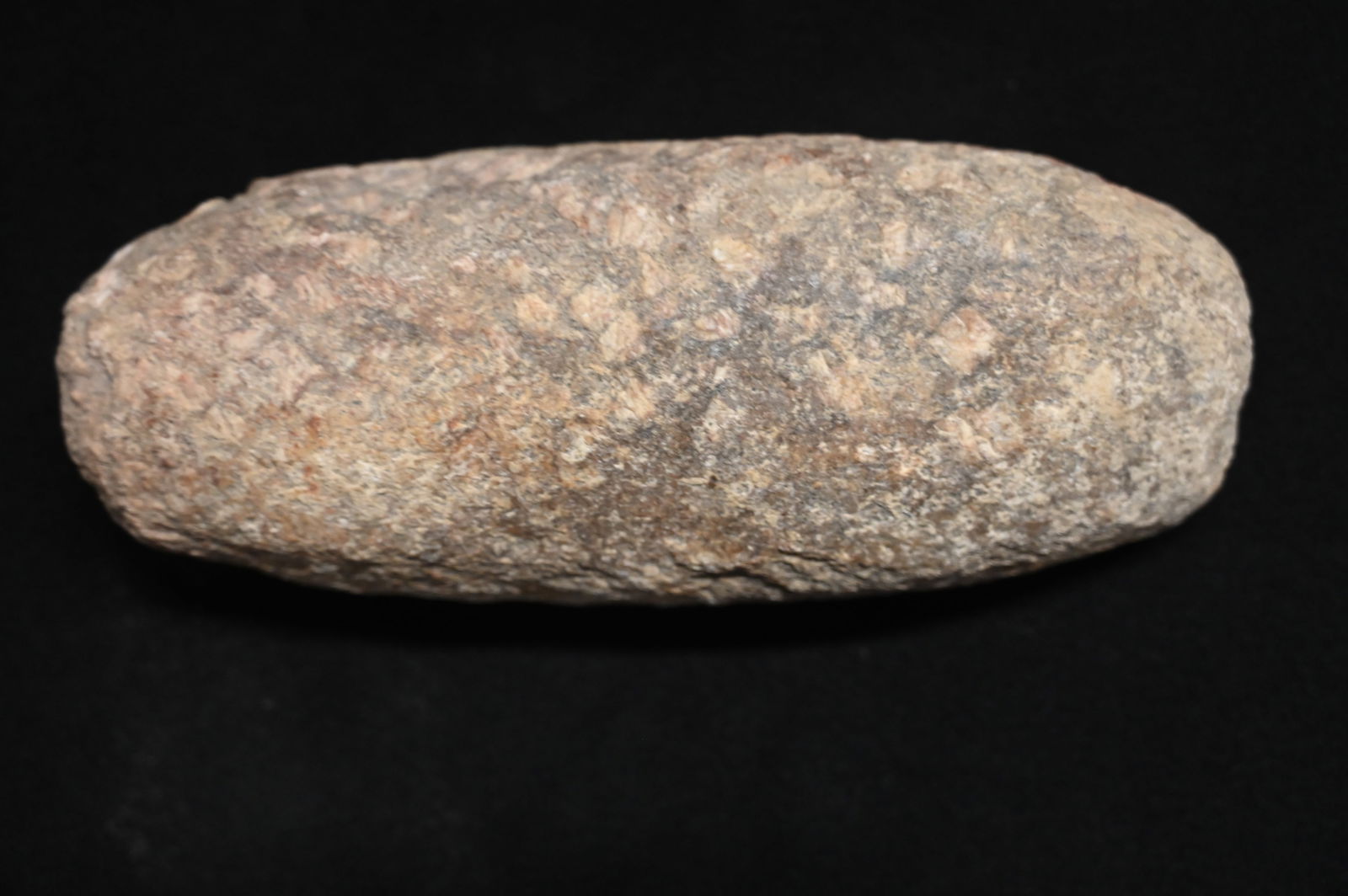 8 1/2" Stone Mano Found in Vermillion Co. Illinois anciently used to grind corn. (1 of 5)