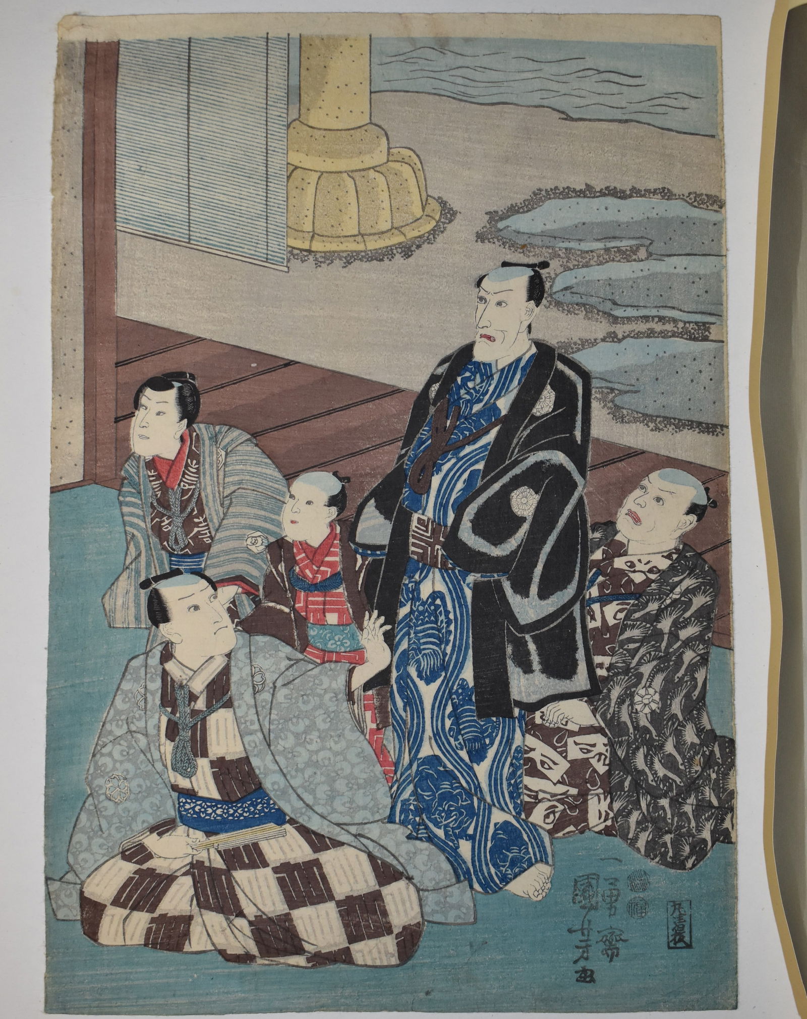 Original UTAGAWA KUNISADA Ukiyo-e Japanese Woodblock Print - Edo Period Early 1800's: Original UTAGAWA KUNISADA Ukiyo-e Japanese Woodblock Print - Edo Period Early 1800's. Toyokuni III (Utagawa Kunisada) was one of the most prolific and commercially successful ukiyo-e woodblock print a