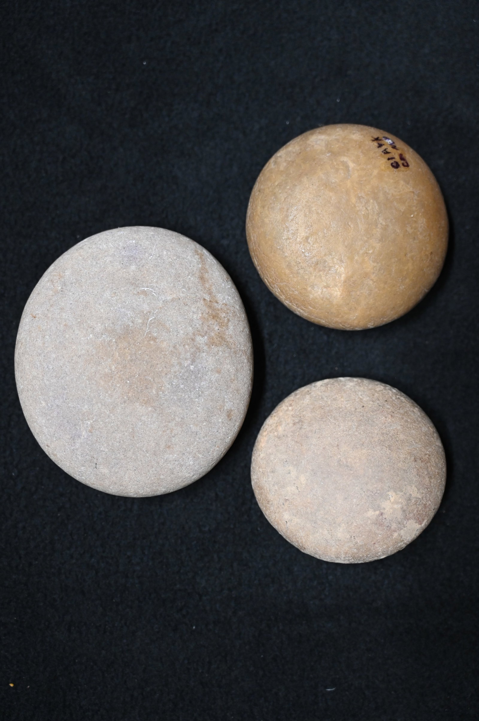 3 Discoidals Found in MO/IL 4" Largest.: 3 Discoidals Found in MO/IL 4" Largest.