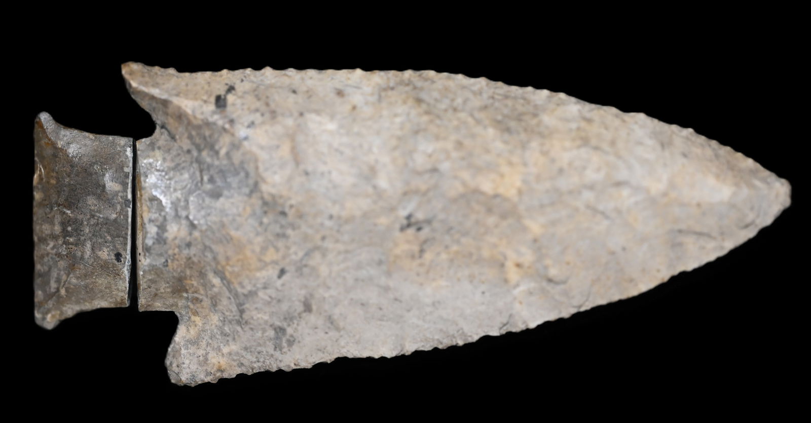 3 7/8" Hardin Found in Illinois Ex: Phillip Potter Collection.  Restoration on the base that was (1 of 6)