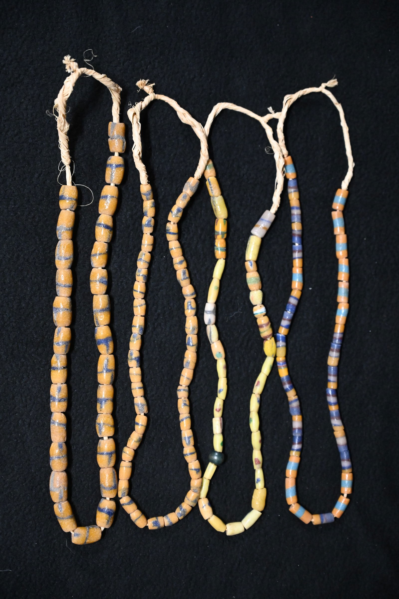 4 African Trade Bead Necklaces. (1 of 4)