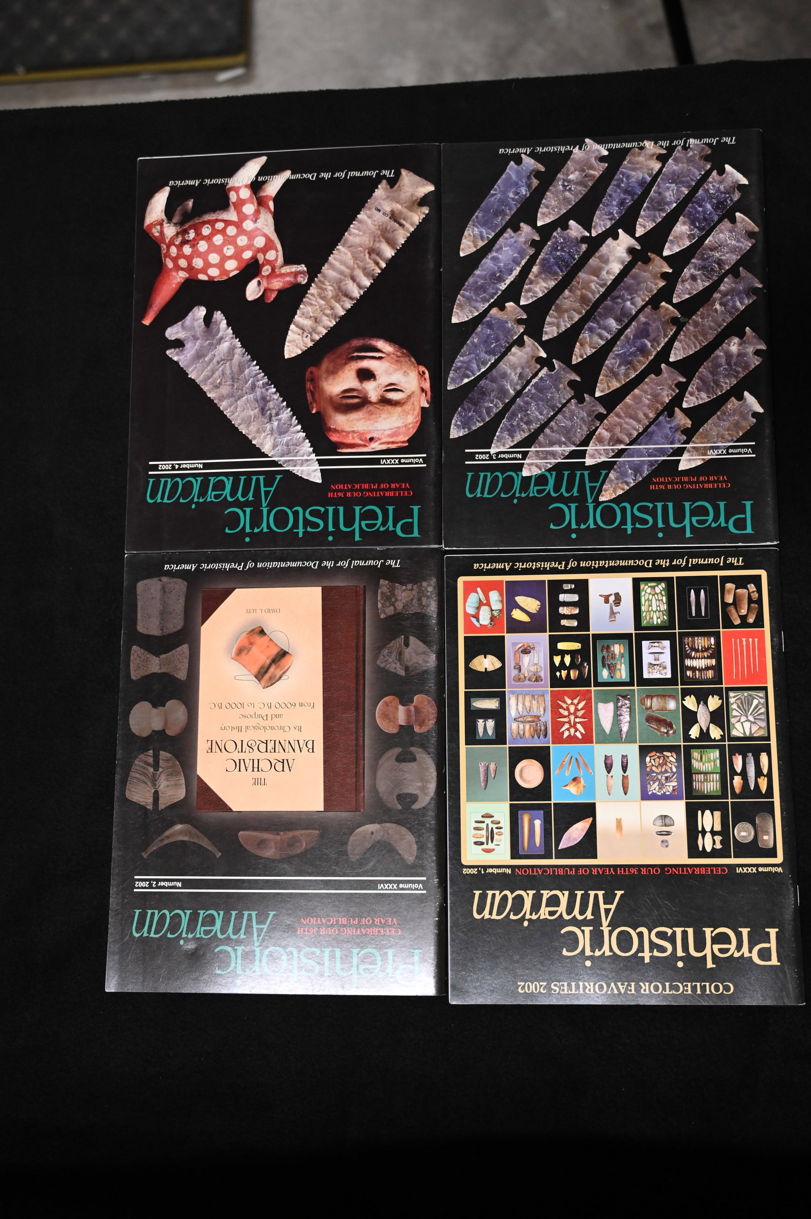 Prehistoric American 2002 Complete Year Set of 4.: Prehistoric American 2002 Complete Year Set of 4.
