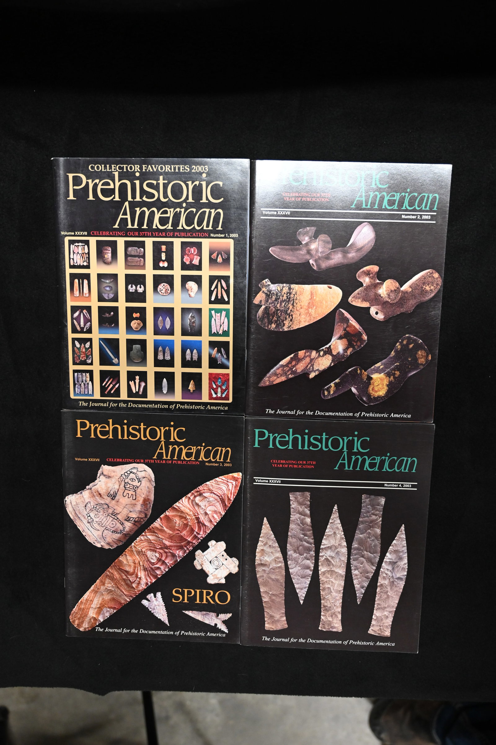 Prehistoric American 2003 Complete Year Set of 4.: Prehistoric American 2003 Complete Year Set of 4.
