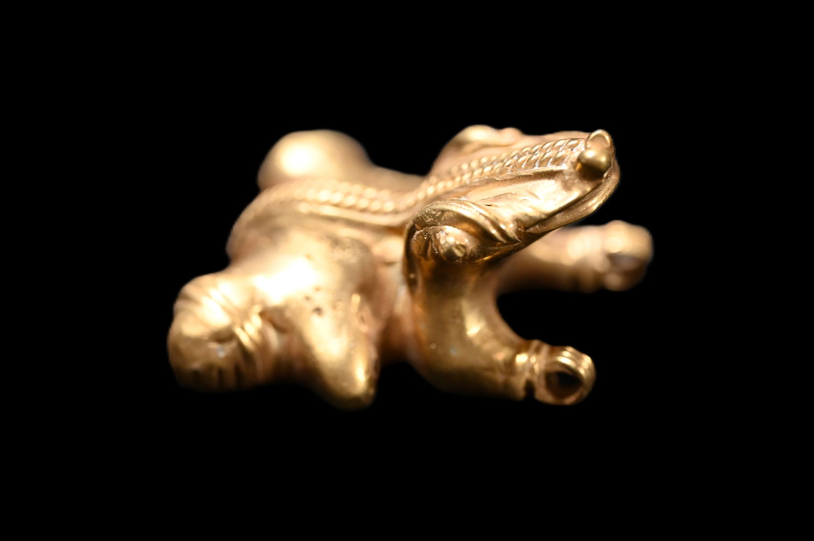 Tairona Tumbaga Pendant Figure. (1 of 5)