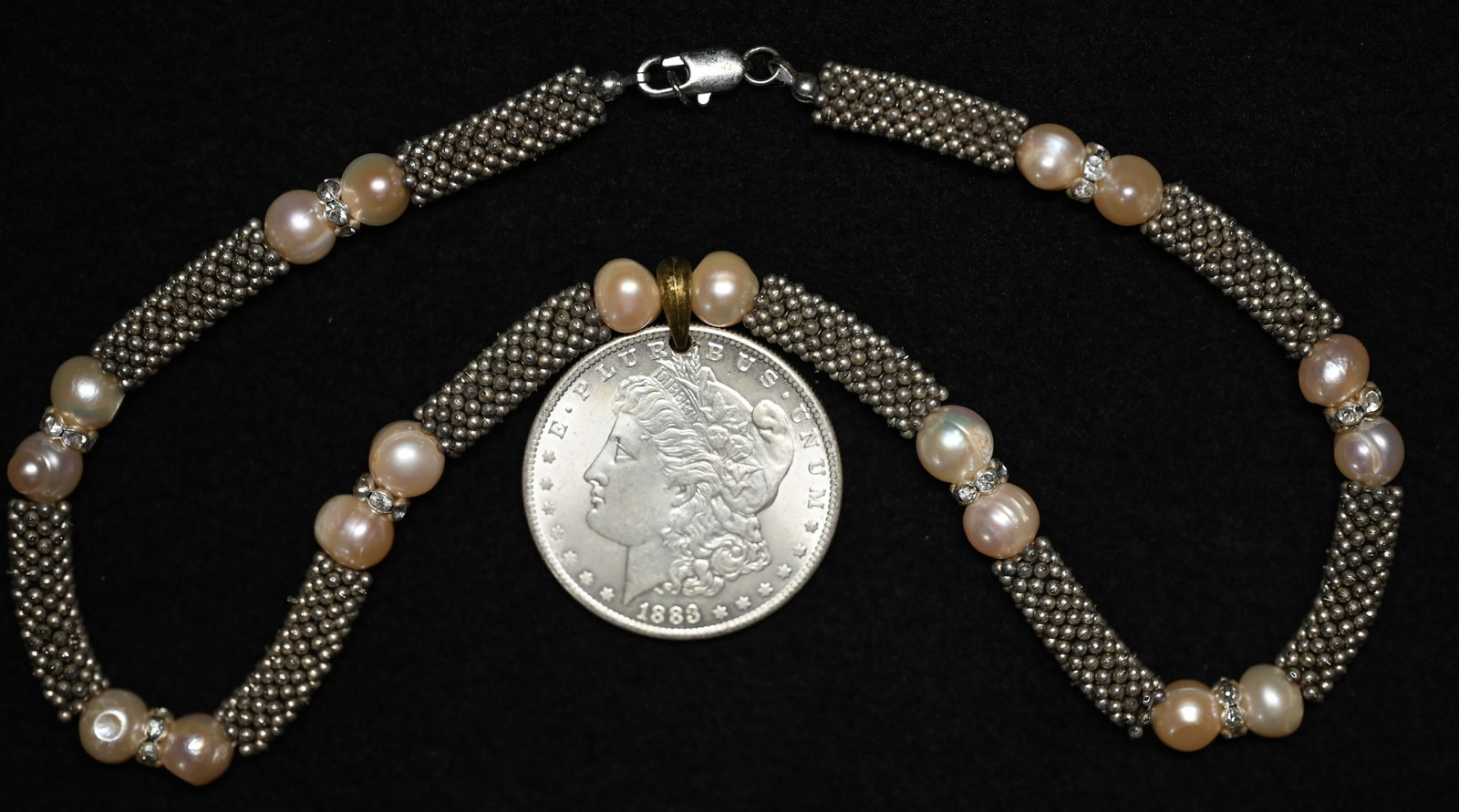 1883 Trade Dollar Necklace "Re-Strike": 1883 Trade Dollar Necklace "Re-Strike"
