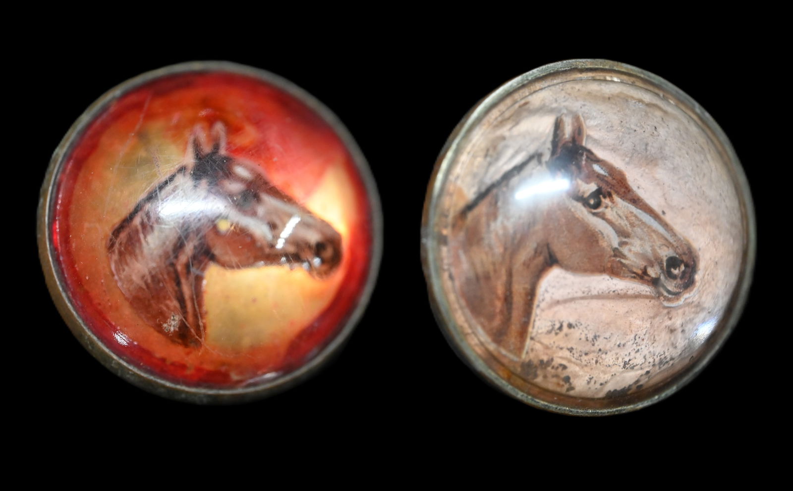 Matching Set of Horse Bridle Rosette's. (1 of 4)