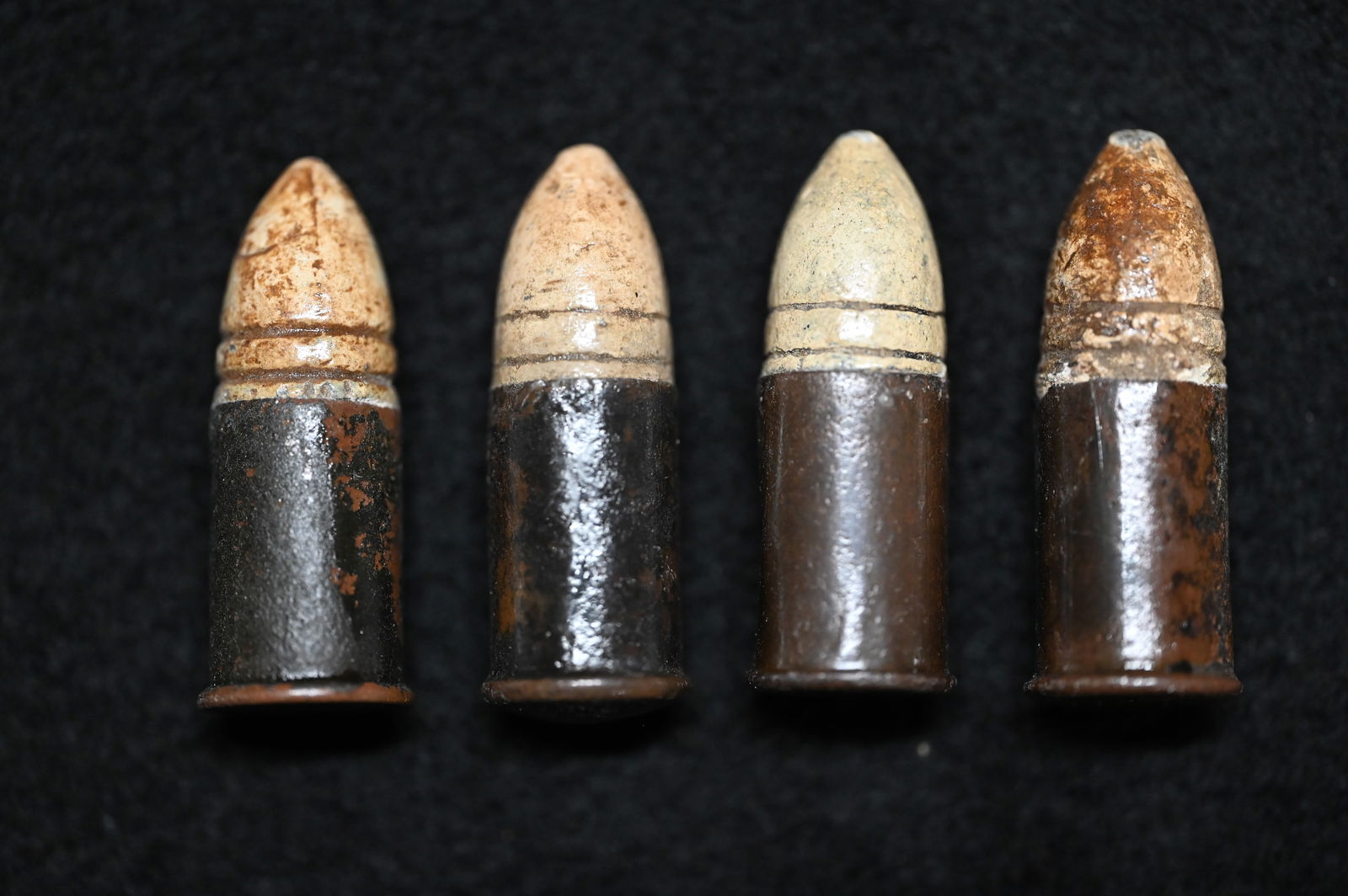 4 Civil War Era Bullets .56/56 Spencer. (1 of 3)