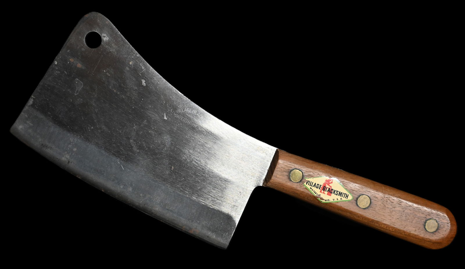 12 1/2" Village Blacksmith Meat Clever 1900-1960. (1 of 4)