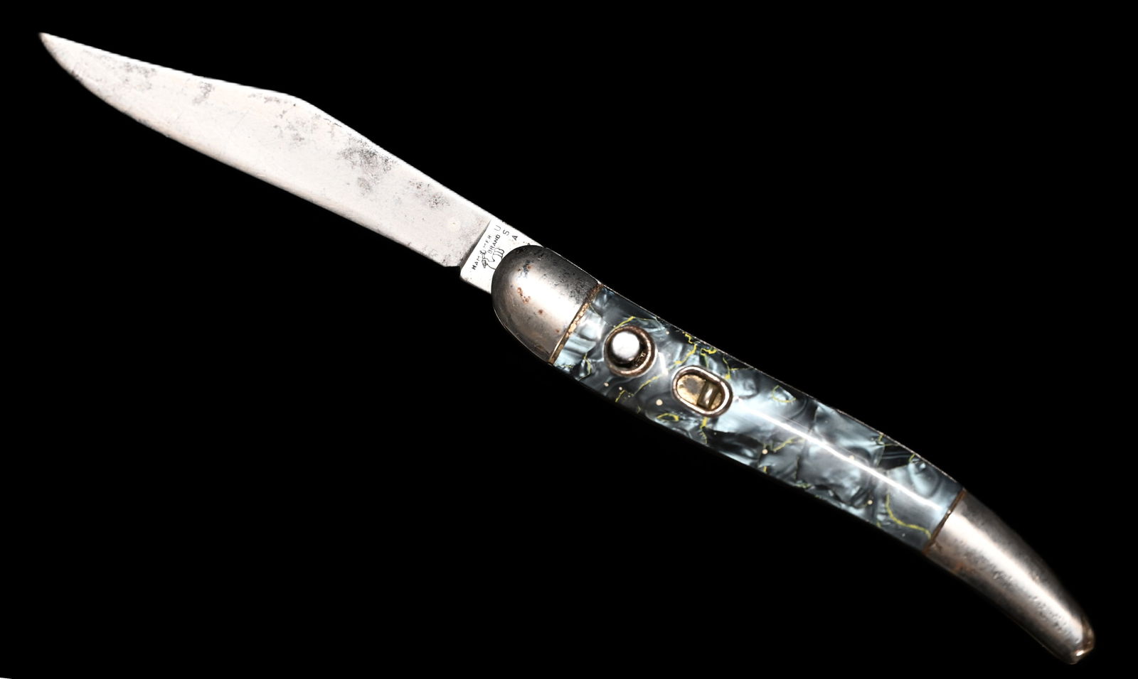 Hammer Brand Switchblade Knife made in U.S.A. 3 1/4" blade. (1 of 9)