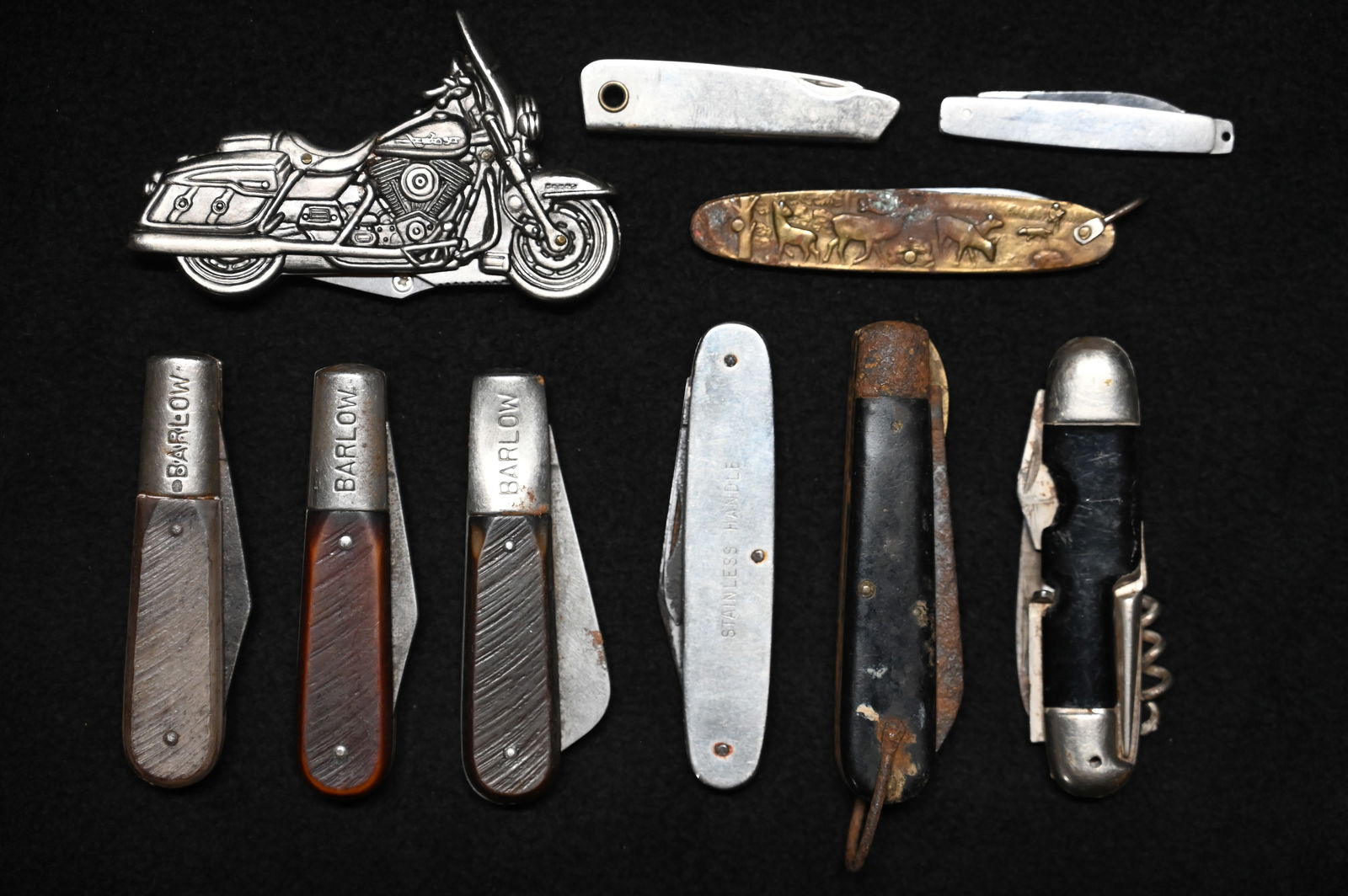 10 Vintage Pocket Knives. (1 of 7)