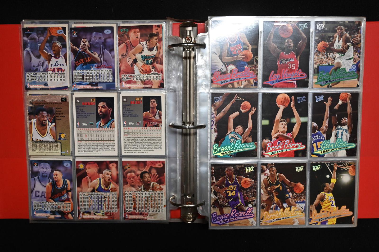 Basketball Cards 1990's Approx. 65 Pages. (1 of 6)