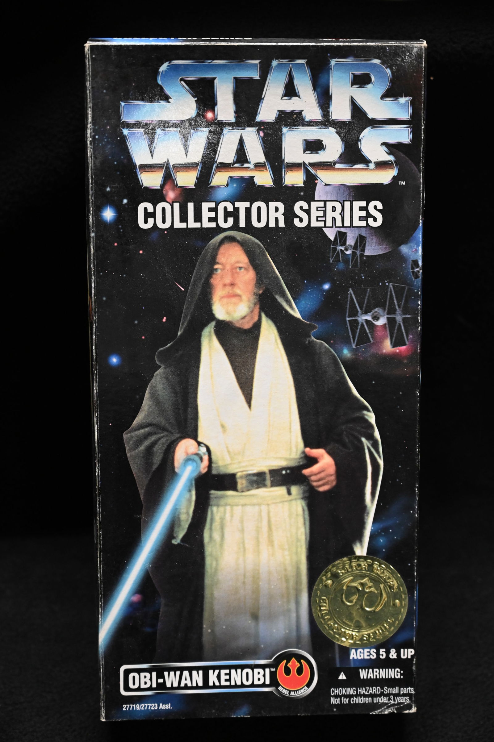 1996 Star Wars Collector Series Obi'Wan Kenobe Figure Produced by Kenner and sealed.: 1996 Star Wars Collector Series Obi'Wan Kenobe Figure Produced by Kenner and sealed.